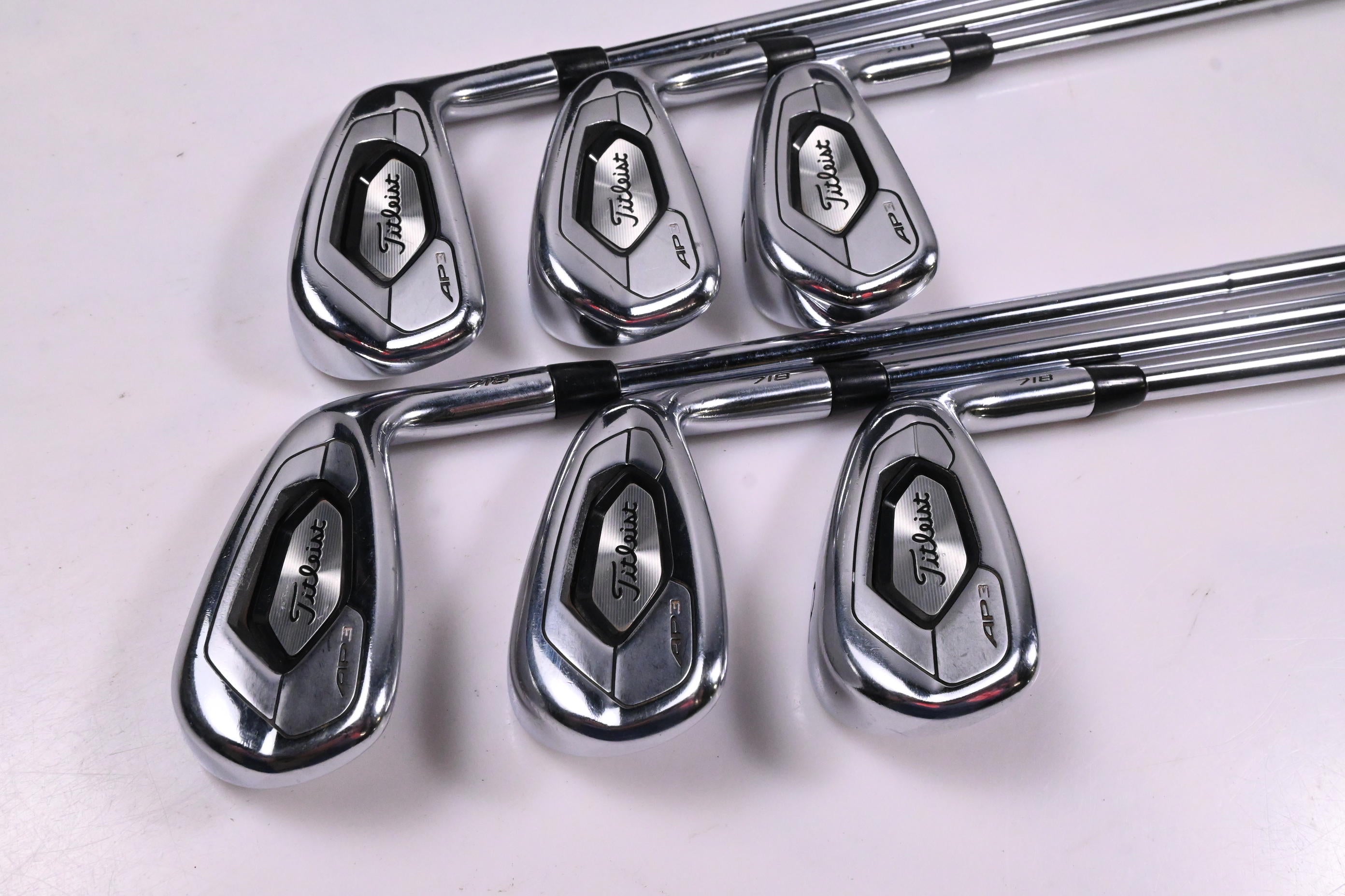 Titleist 718 AP3 Irons / 5-PW / Stiff Flex AMT Tour White S300 Shafts
