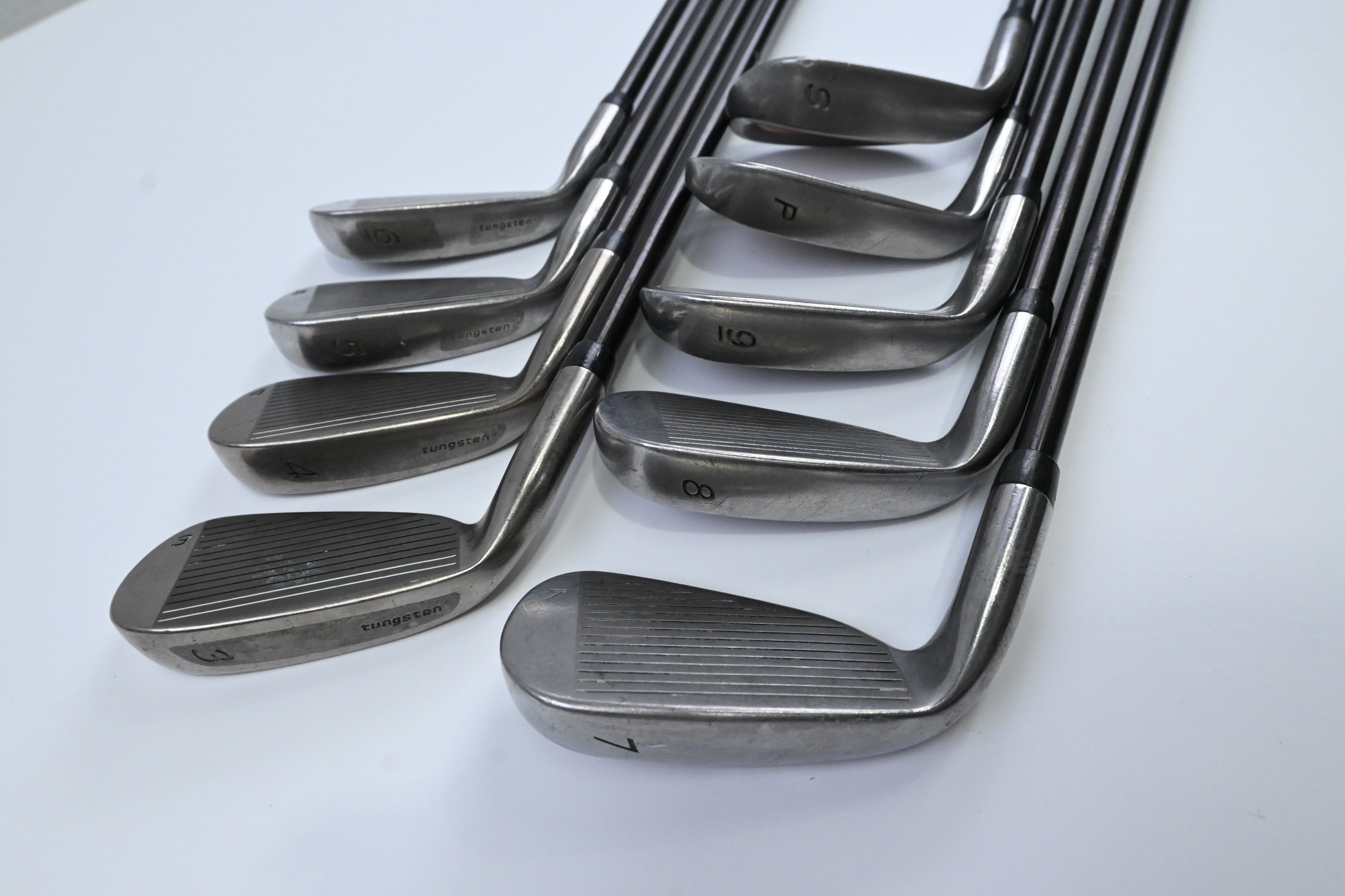 Taylormade Firesole Irons / 3-PW+SW / Regular Flex Taylormade Bubble 80 Shafts