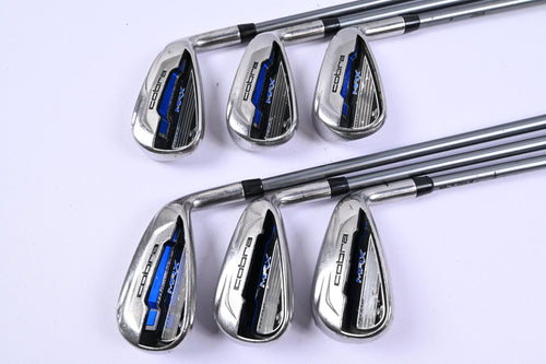 Cobra Max Irons / 5-PW / Regular Flex Matrix MFS X4 White Tie 58 Shafts