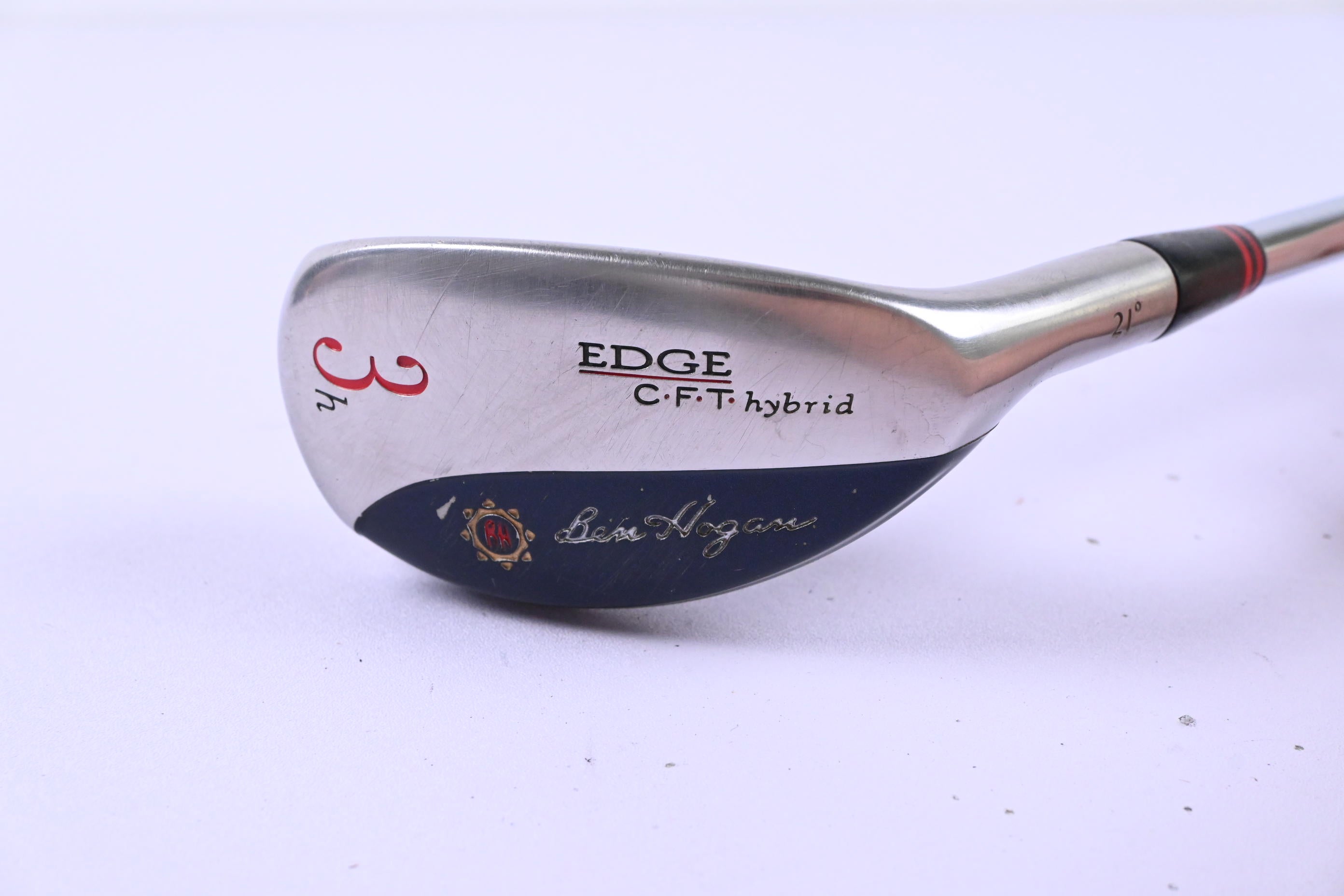 Ben Hogan Edge CFT #3 Hybrid / 21 Degree / Stiff Flex Ben Hogan Apex Edge Shaft