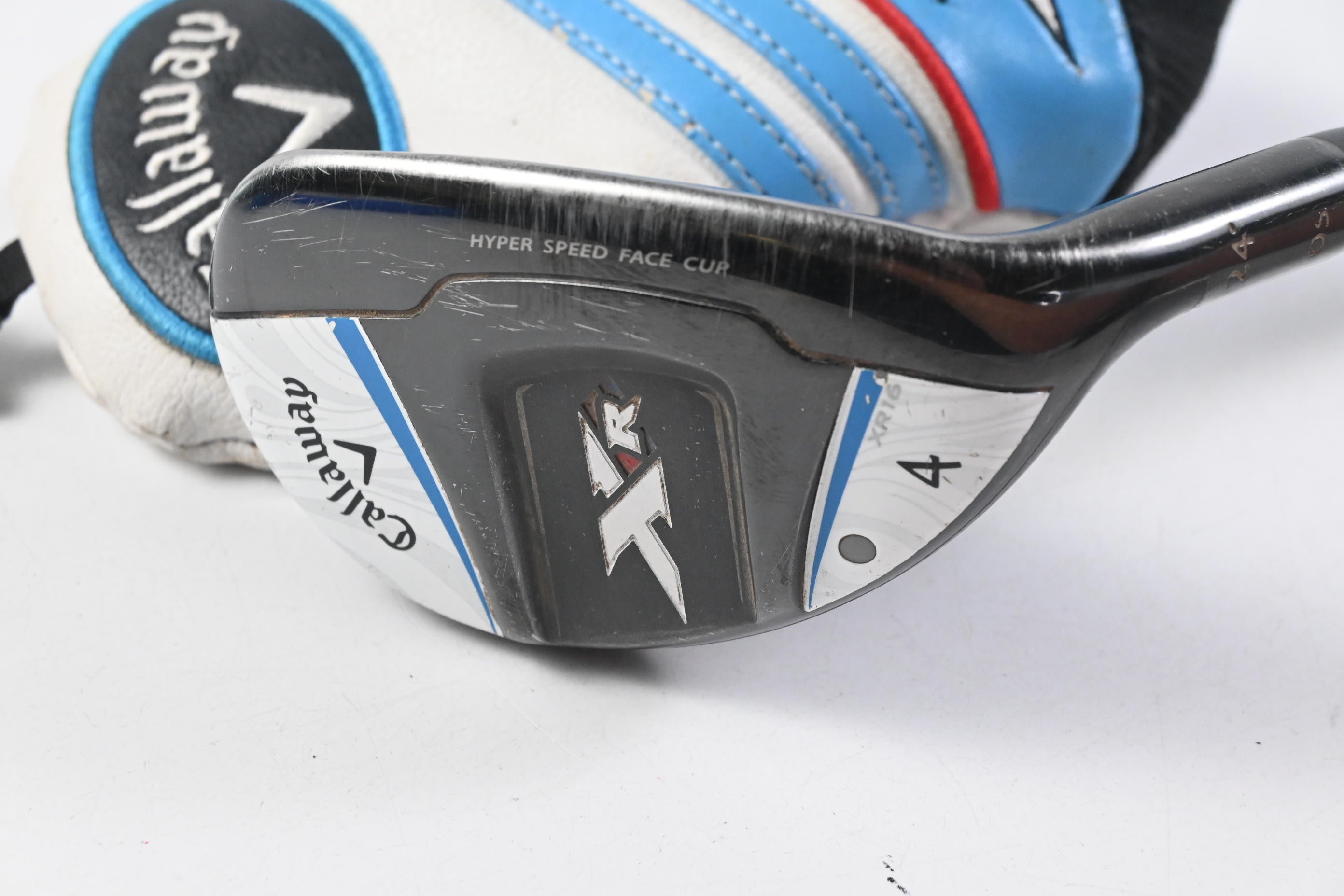 Ladies Callaway XR #4 Hybrid / 24 Degree / Ladies Flex Bassara 50 Shaft