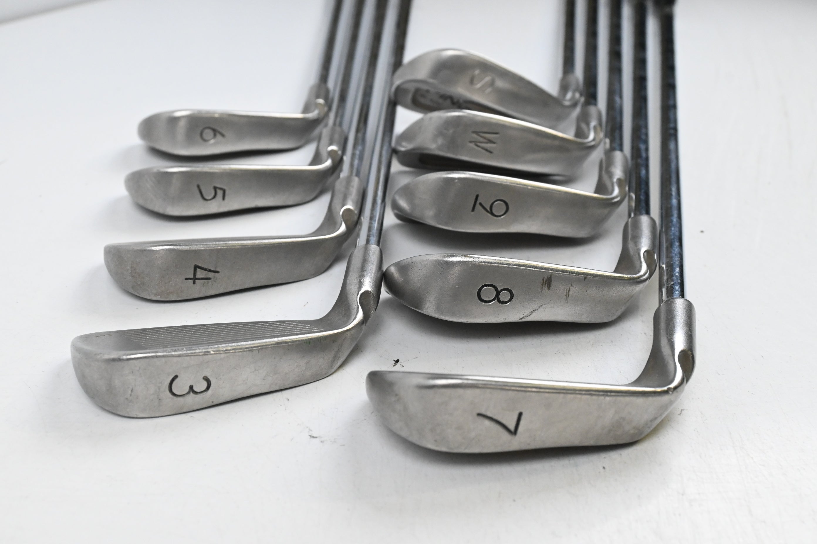 Ping i3 Irons / 3-PW+SW / White Dot / Stiff Flex Cushin JZ Shafts