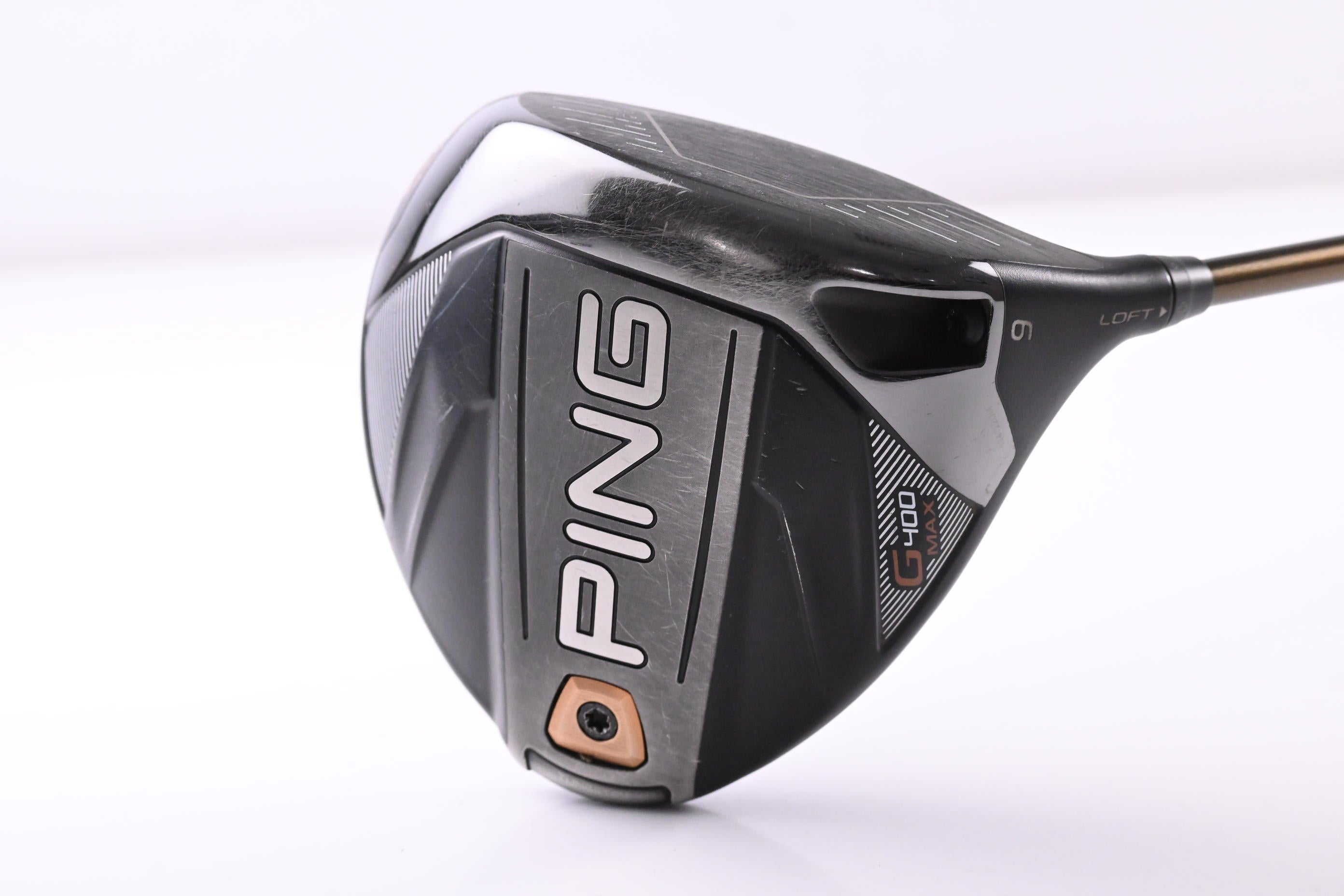 Ping G400 Max Driver / 9 Degree / X-Flex Ping Alta CB 55 Shaft
