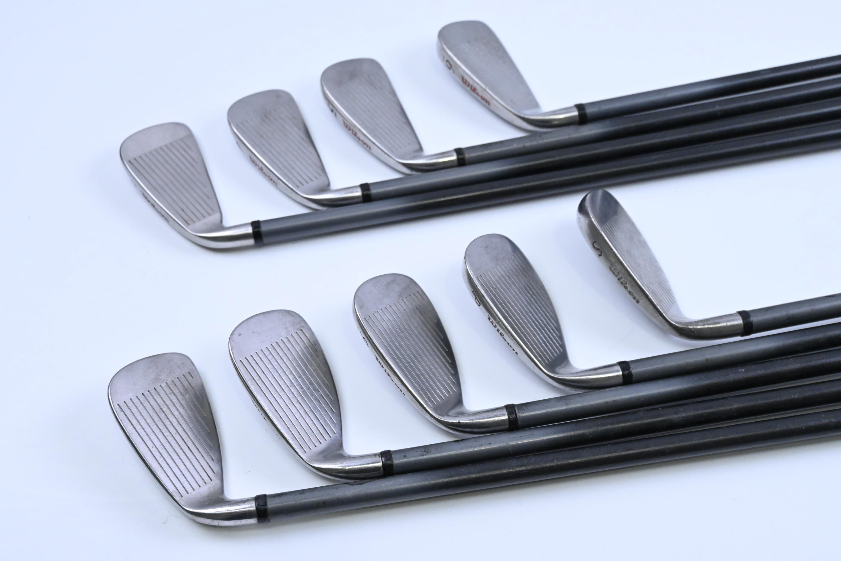 Wilson Fat Shaft Tour Cast Irons / 3-PW+SW / Regular Flex Wilson Fat Shafts