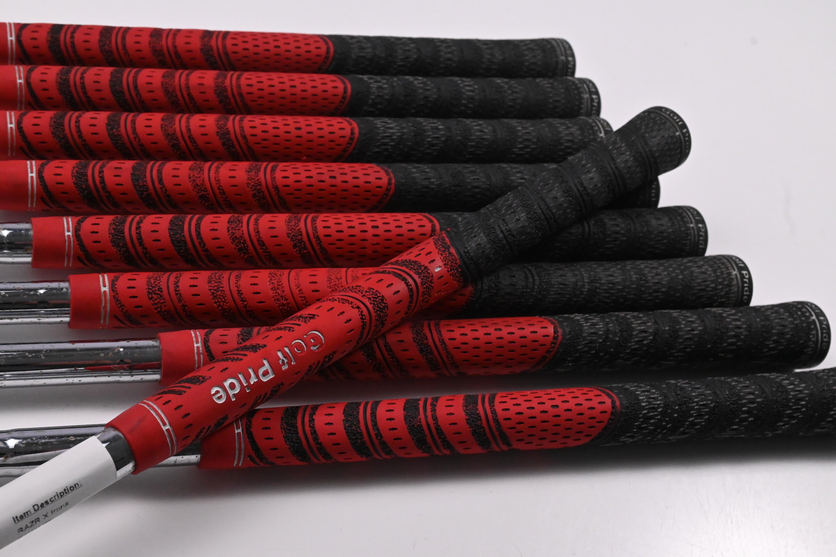 Callaway RAZR X Irons / 4-PW+AW+SW / Stiff Flex Steel Shafts