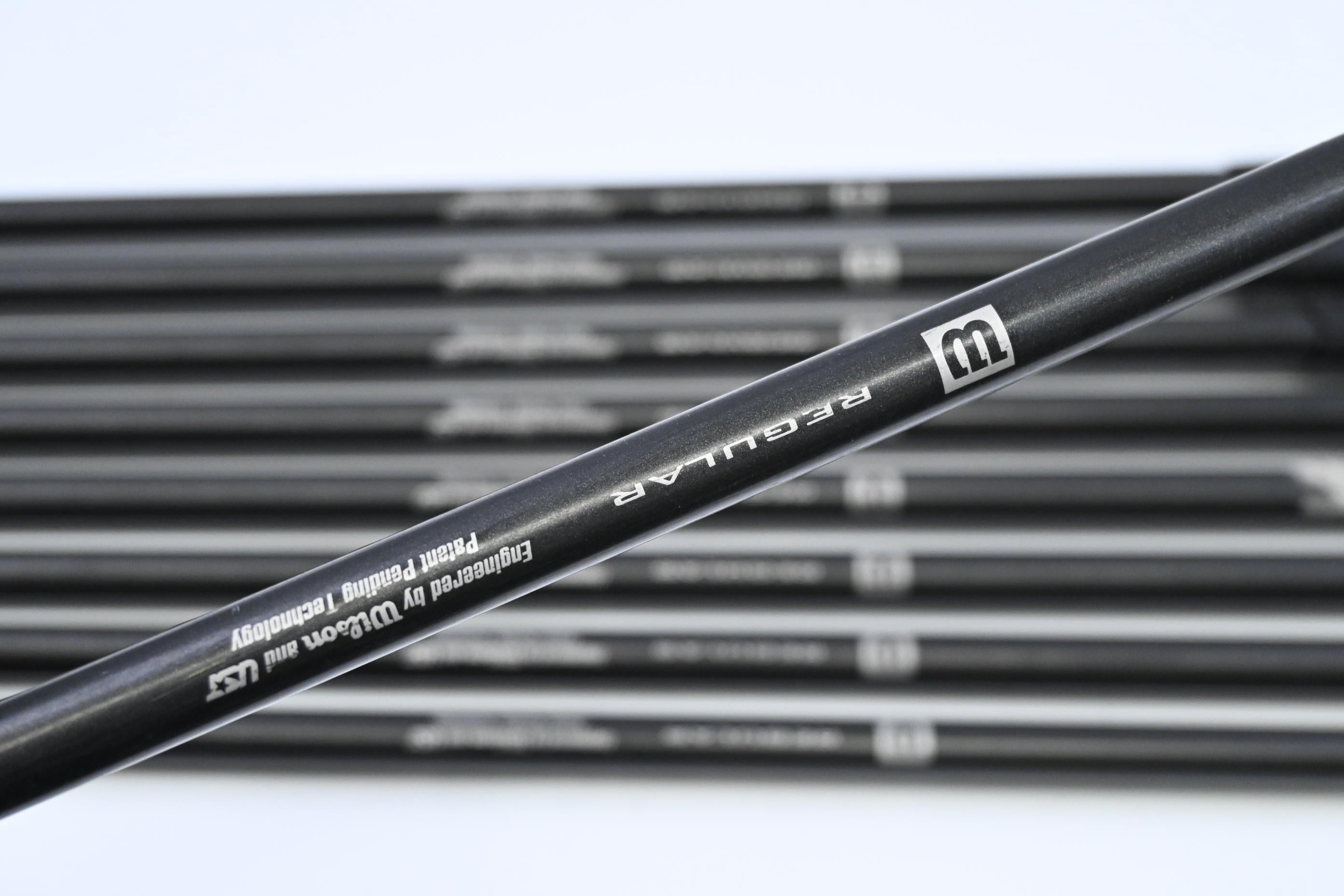 Wilson Fat Shaft Tour Cast Irons / 3-PW+SW / Regular Flex Wilson Fat Shafts