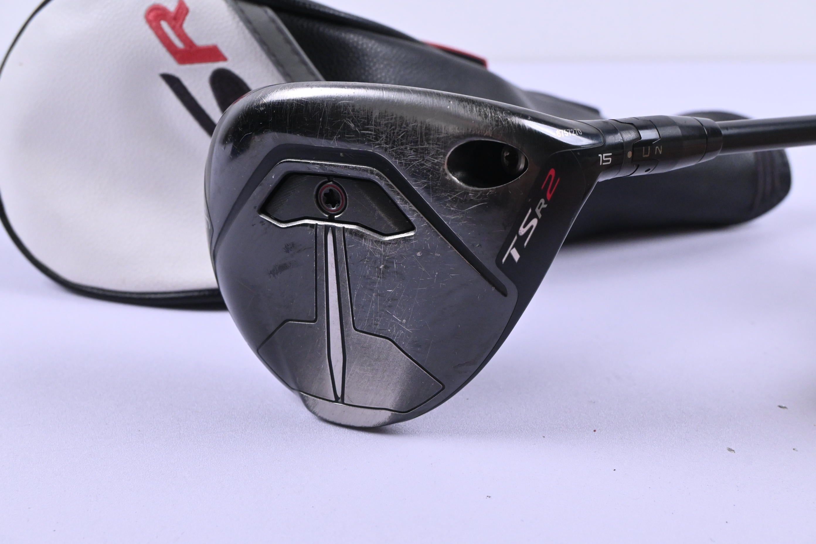 Titleist TSR2 #3 Wood / 15 Degree / Regular Flex HZRDUS Gen4 Red CB 60 Shaft
