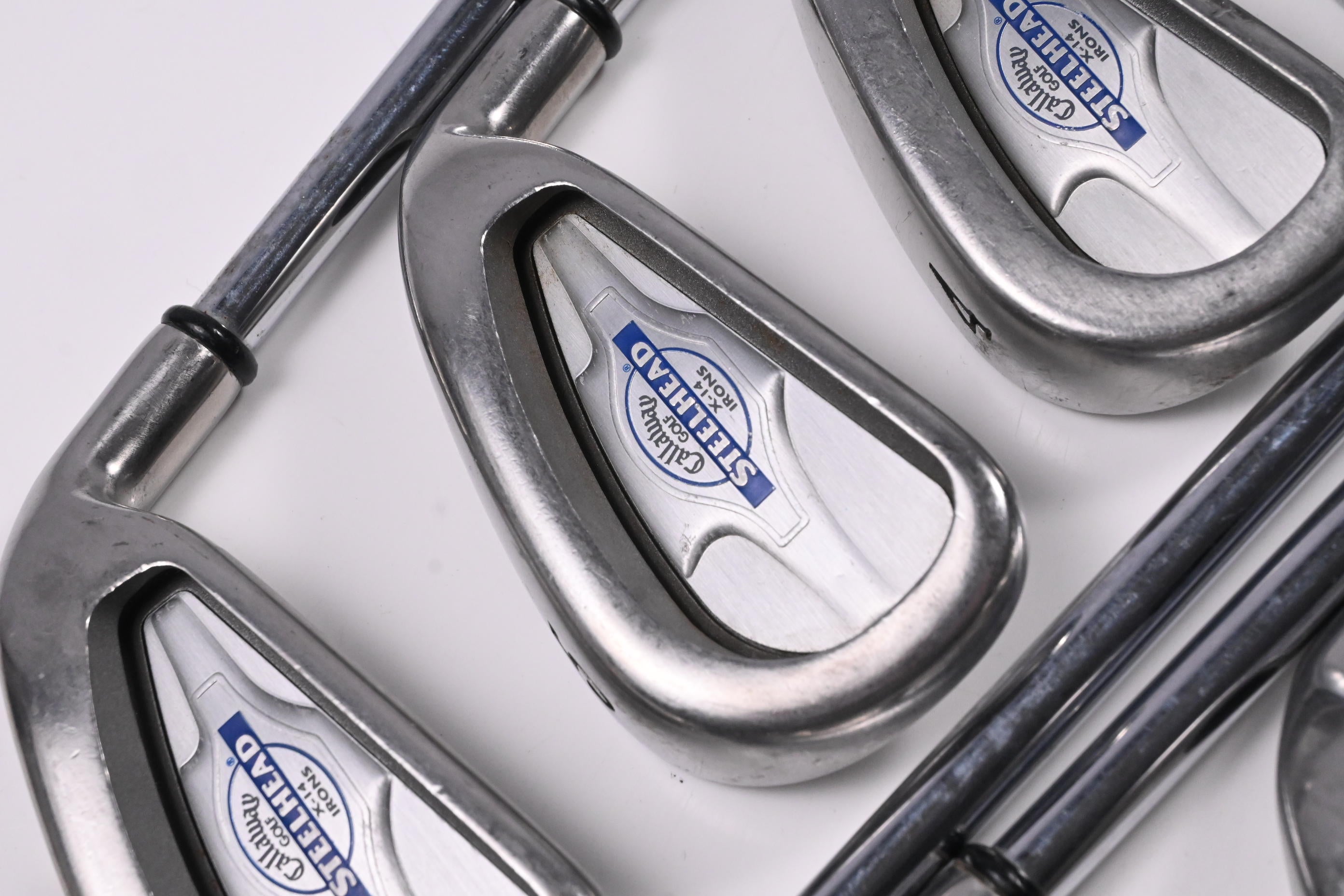Callaway X-14 Irons / 3-PW+SW / Uniflex Callaway Steelhead Shafts