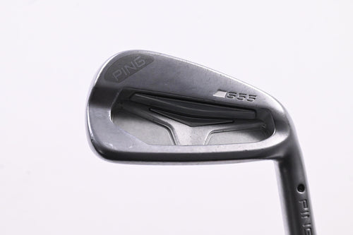 Ping S55 #7 Iron / 33 Degree / Black Dot / Stiff Flex Ping AWT 2.0 Shaft