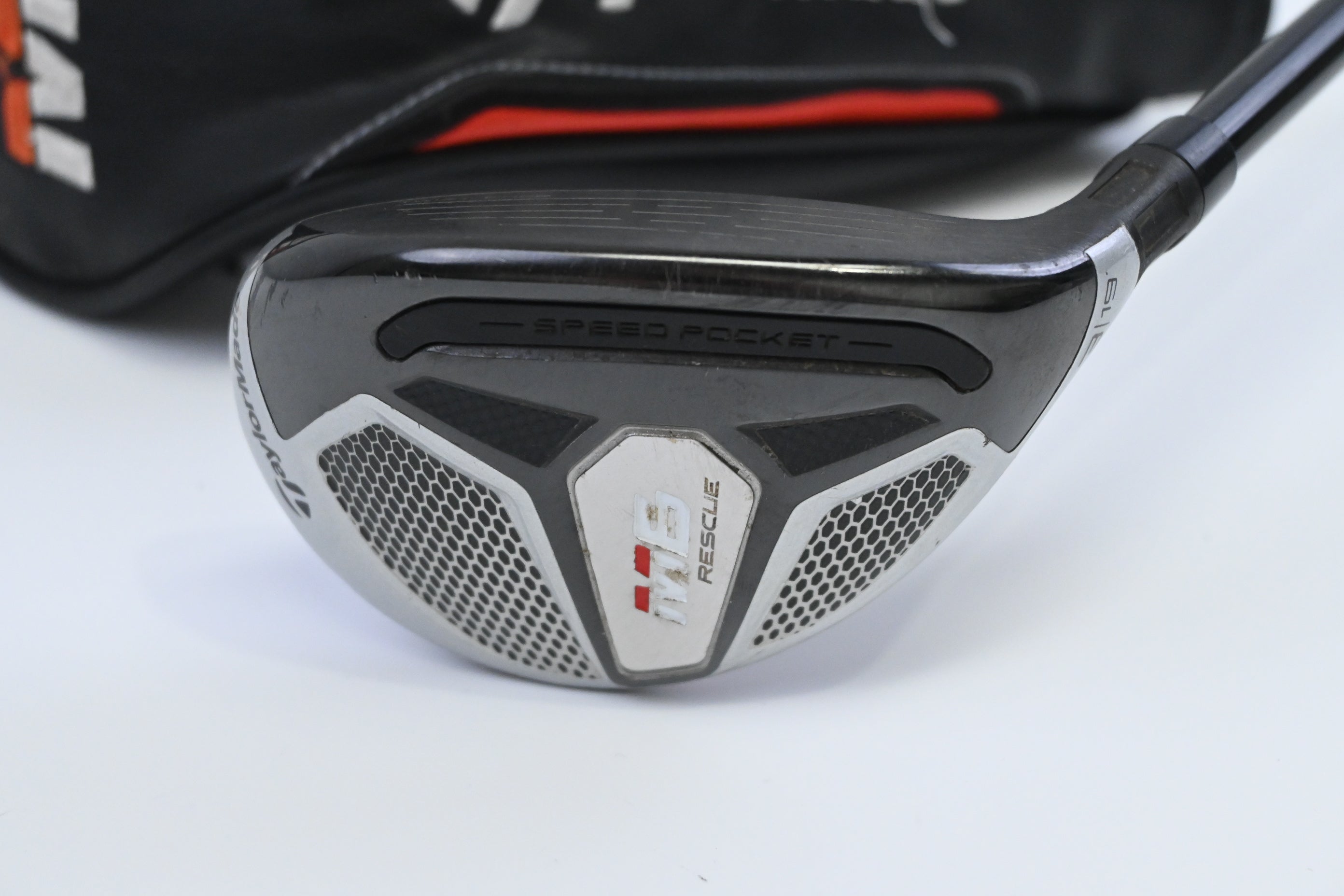 Taylormade M6 #3 Hybrid / 19 Degree / Stiff Flex Fujikura Atmos Red 70 Shaft
