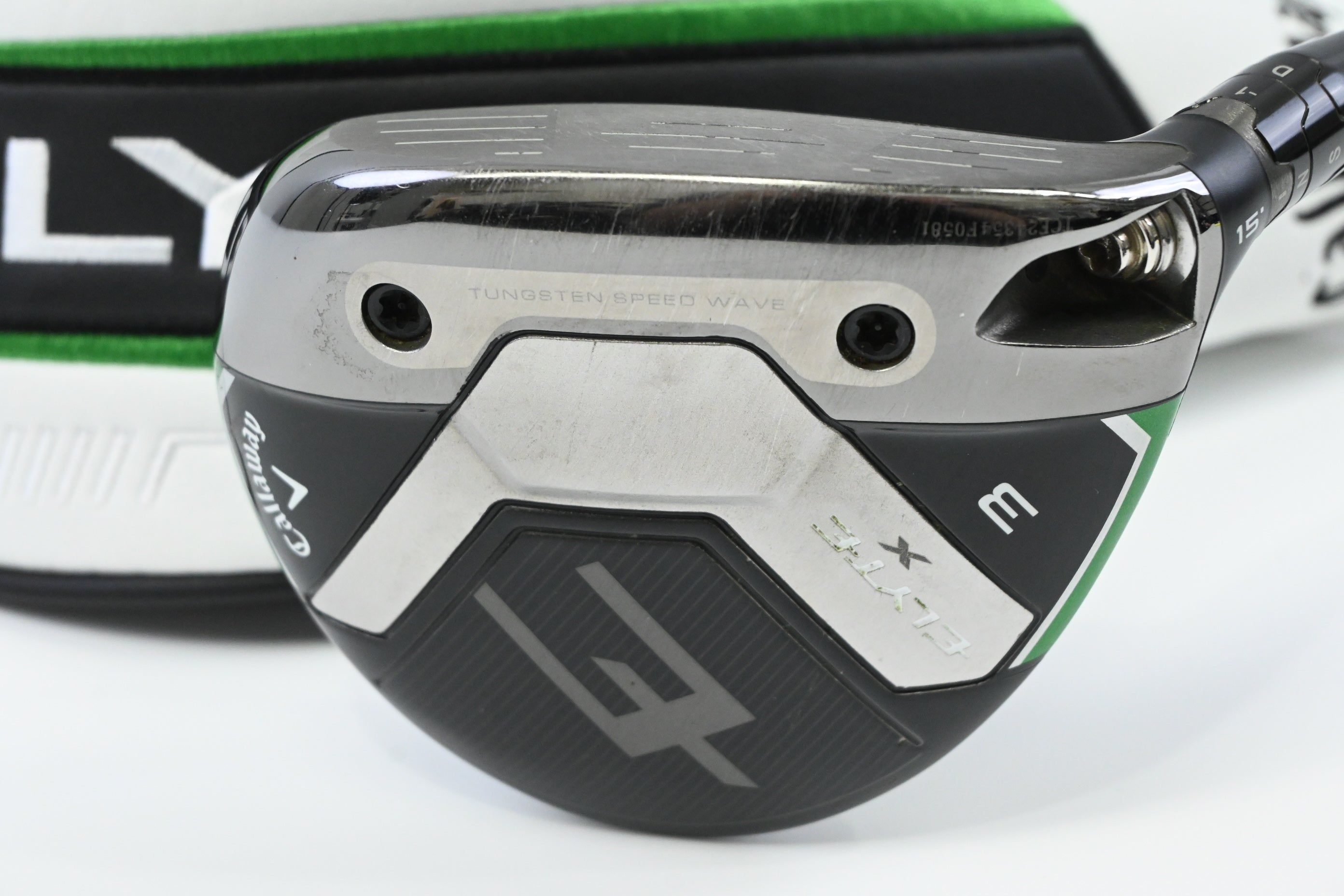 Callaway Elyte X #3 Wood / 15 Degree / Regular Flex Accra GX Blue 100 Shaft