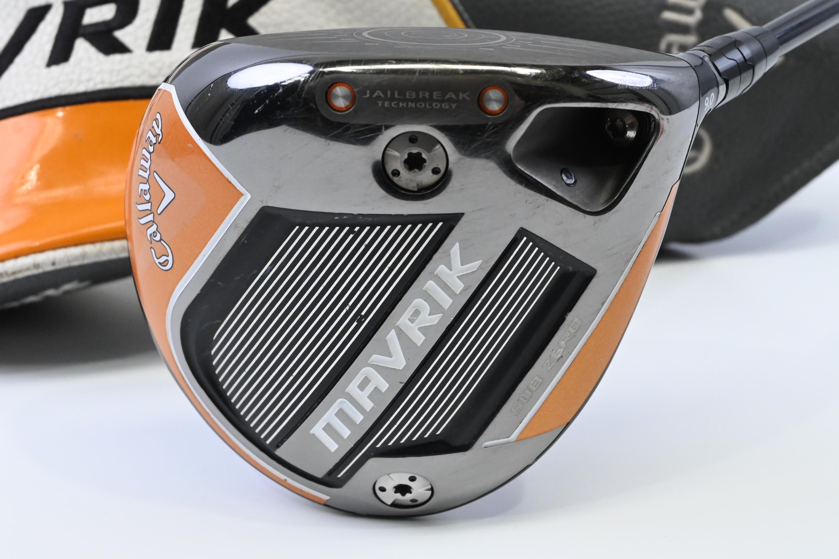 Callaway Mavrik Sub Zero Driver / 9 Degree / Stiff Flex Tensei AV White 65 Shaft