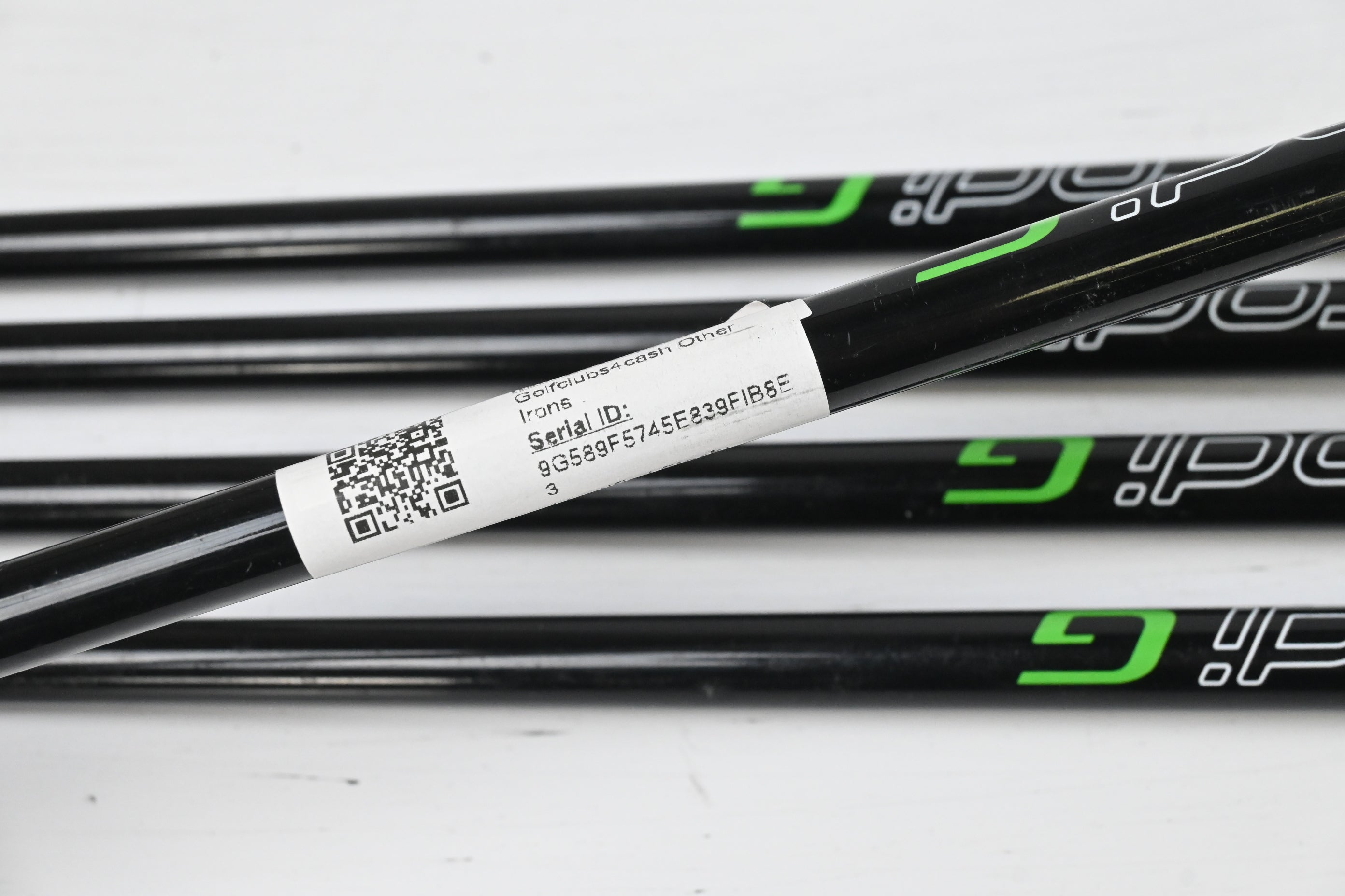 Left Hand Junior Prodi G Irons / 6-PW / Orange Dot / Junior Flex Ping Prodi G Shafts