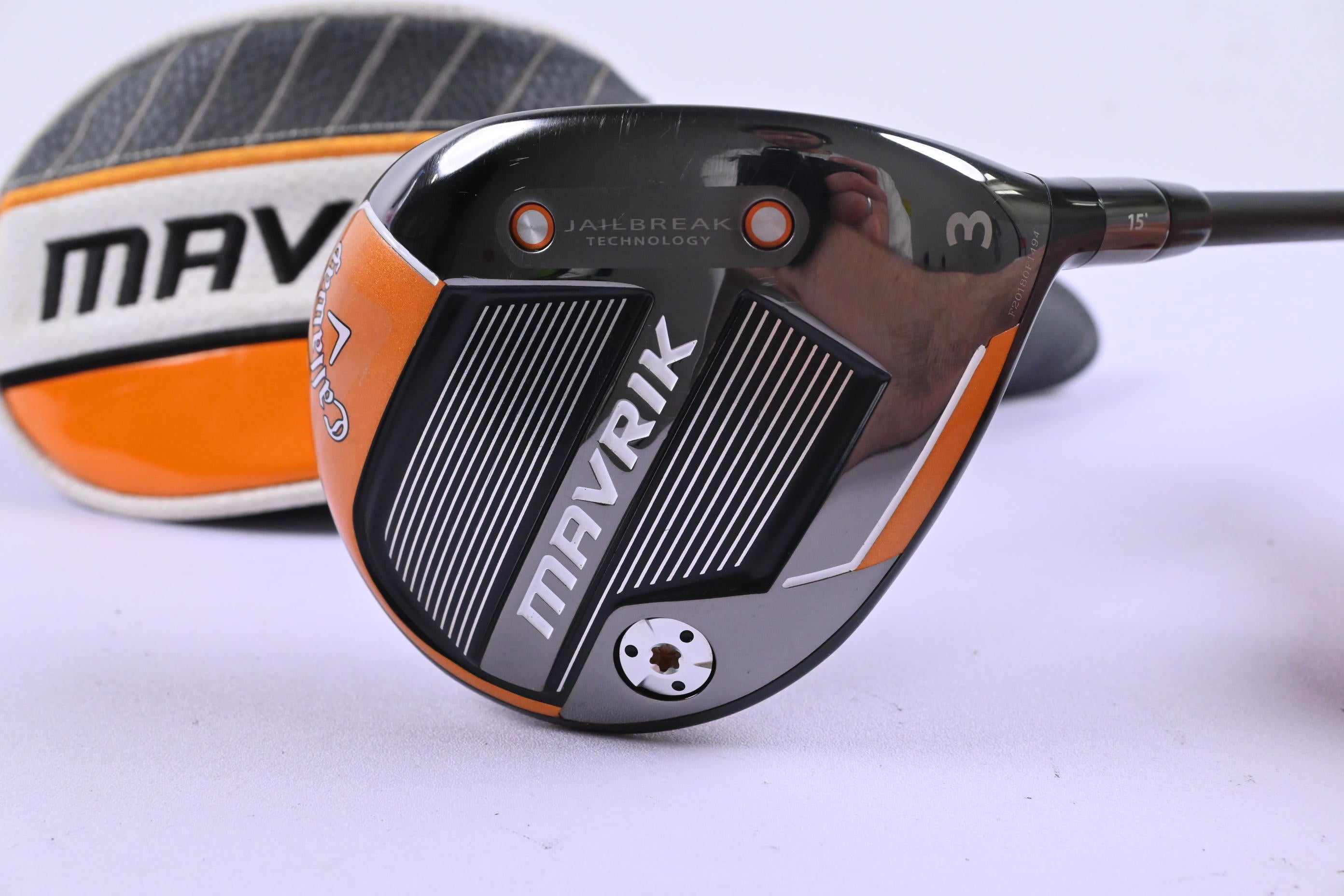Callaway Mavrik #3 Wood / 15 Degree / X-Flex Aldila Rogue White 70 Shaft