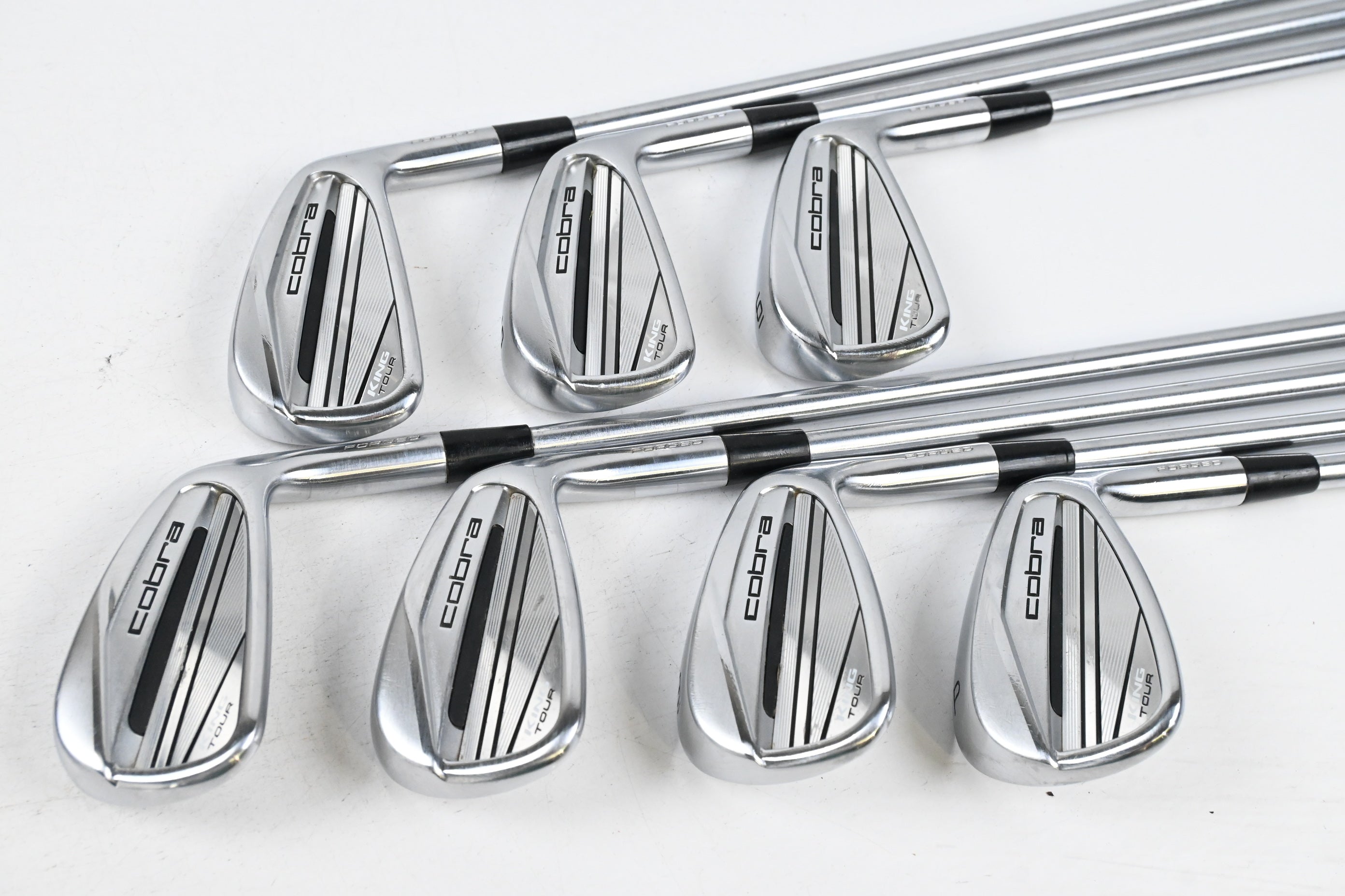 Cobra King Tour 2023 Irons / 4-PW / Stiff Flex Project X IO 110 Shafts