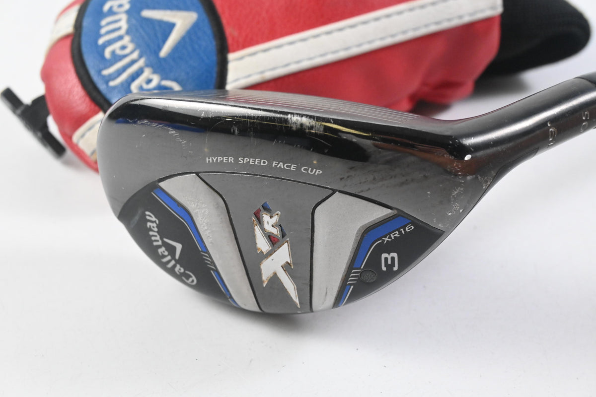 Callaway XR16 OS #3 Hybrid / 19 Degree / Regular Flex Fubuki AT 55 Shaft