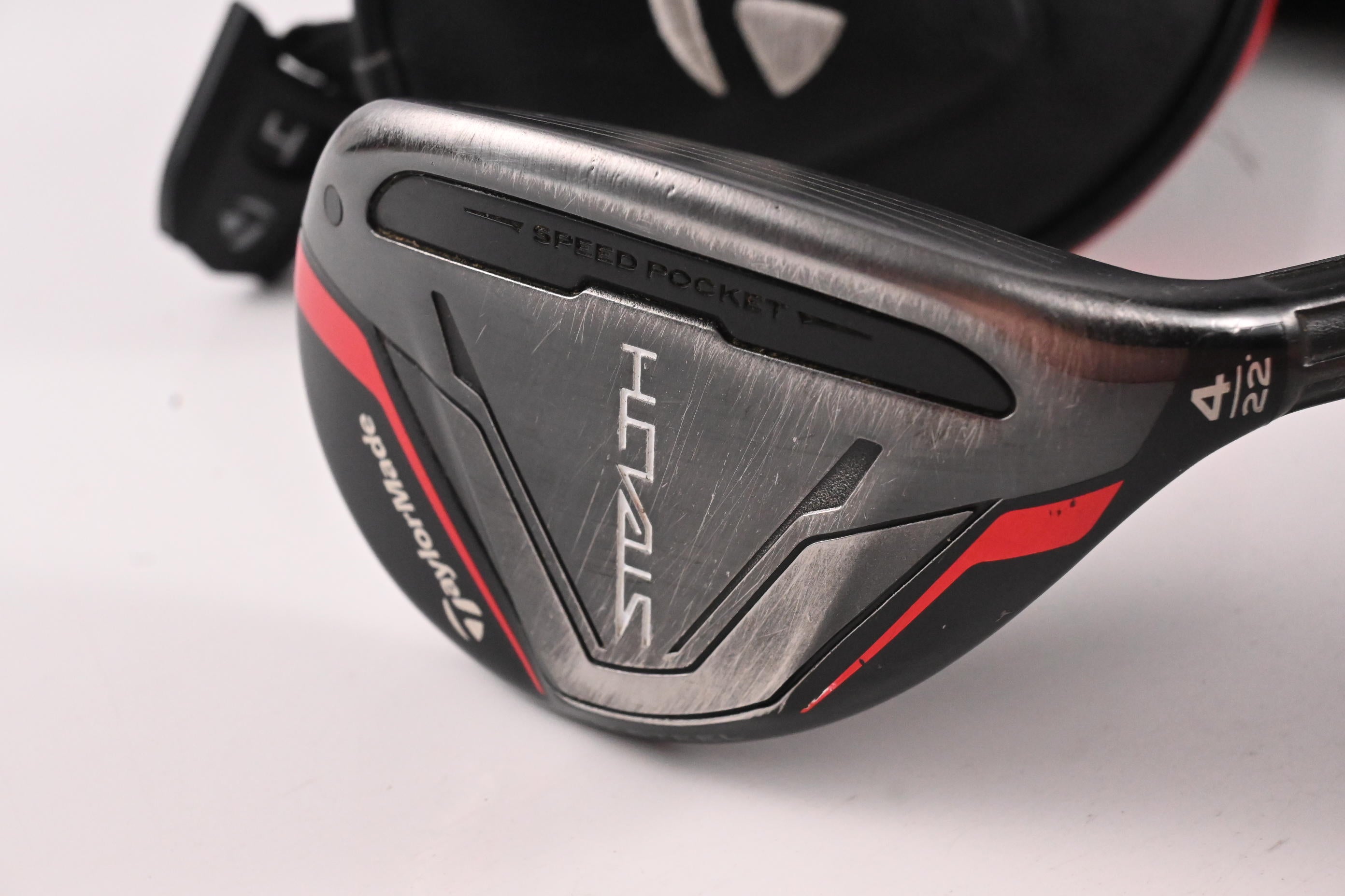 Taylormade Stealth #4 Hybrid / 22 Degree / Regular Flex Ventus Red 6 Shaft