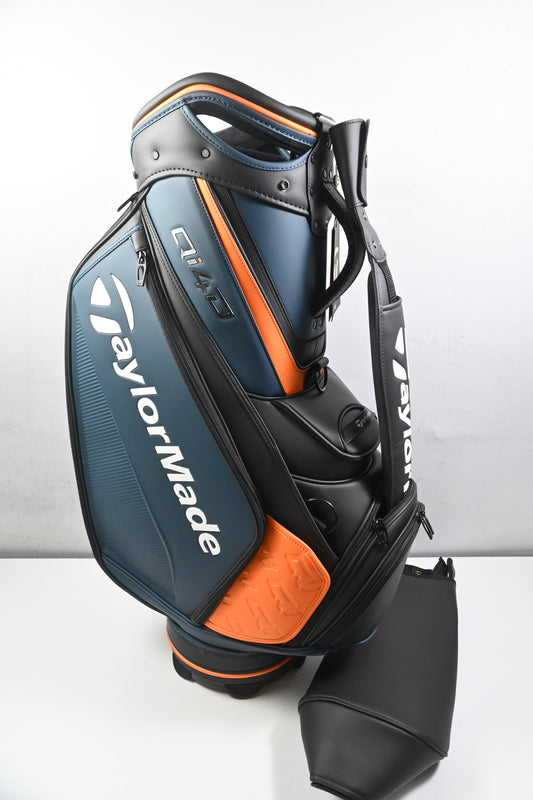 Taylormade Qi4D Tour Bag / 6-Way Divider / Blue, Black, Orange
