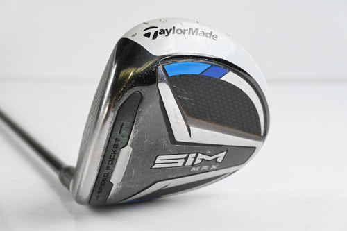 Left Hand Taylormade SIM Max #3 Wood / 15 Degree / Stiff Flex HZRDUS Smoke RDX