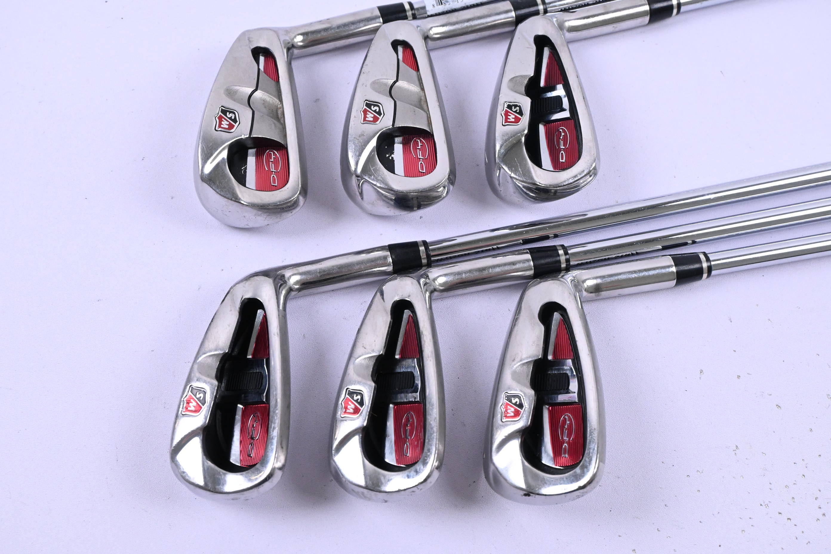 Wilson D-FY Irons / 5-PW / Uniflex Wilson Half + Half 76 Shafts