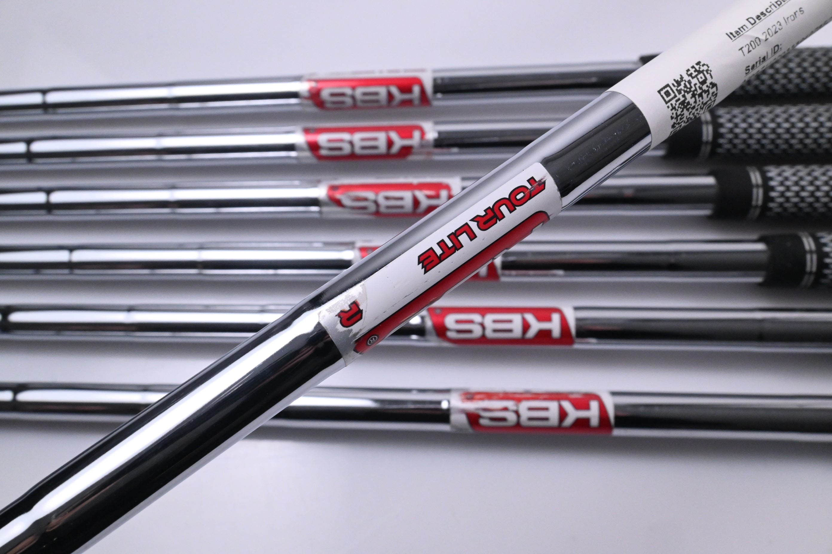 Titleist T200 2023 Irons / 4-PW / Regular Flex KBS Tour Lite Shafts
