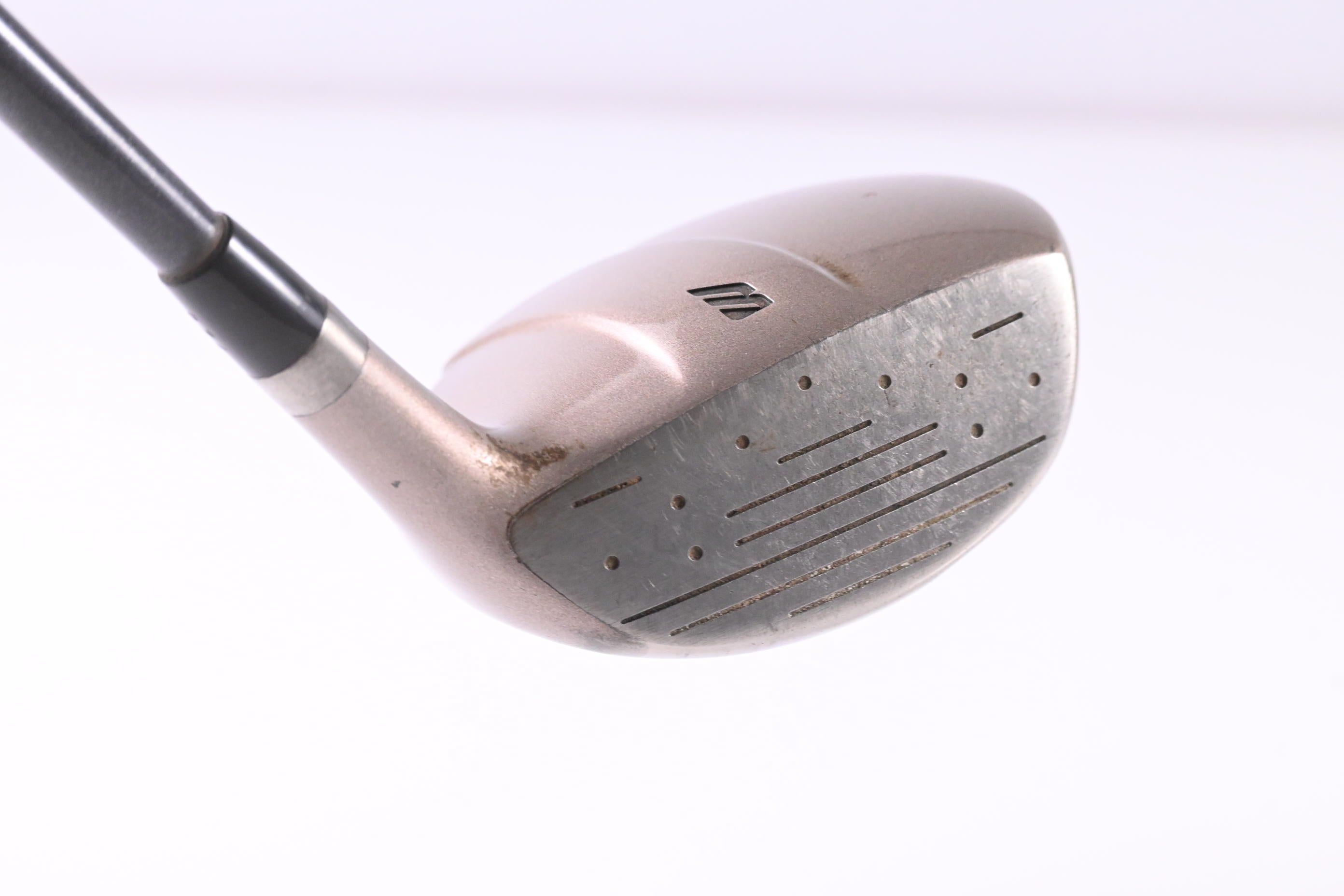 Left Hand Mizuno T-Zoid Forged #5 Wood / 18 Degree / Stiff Flex Technoflex Gold