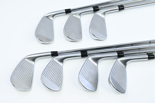 Left Hand Titleist T100 2023 Irons / 4-PW / X-Flex AMT White X100 Shafts