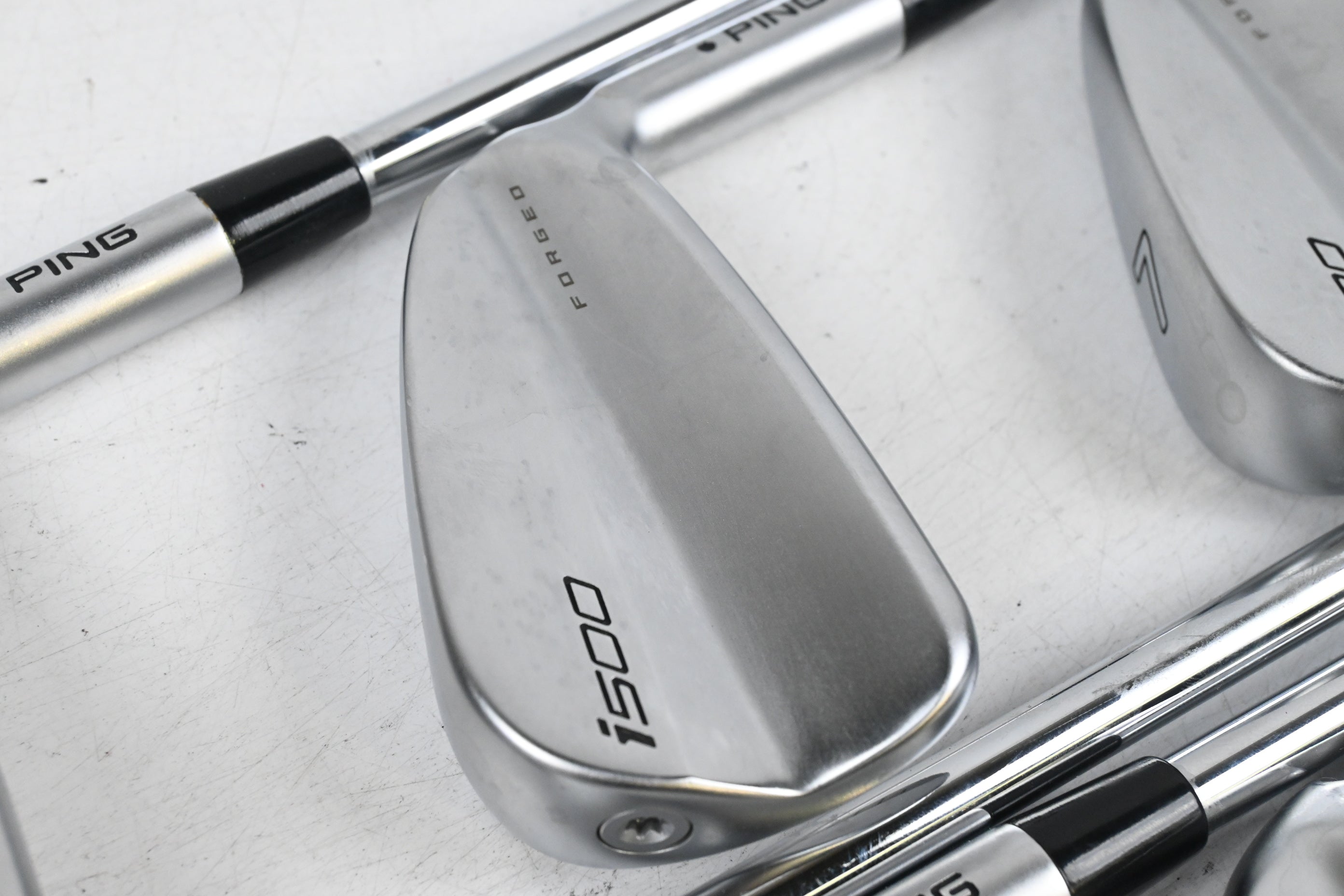 Ping i500 Irons / 5-PW+GW / Black Dot / Stiff Flex Elevate 95 Shafts