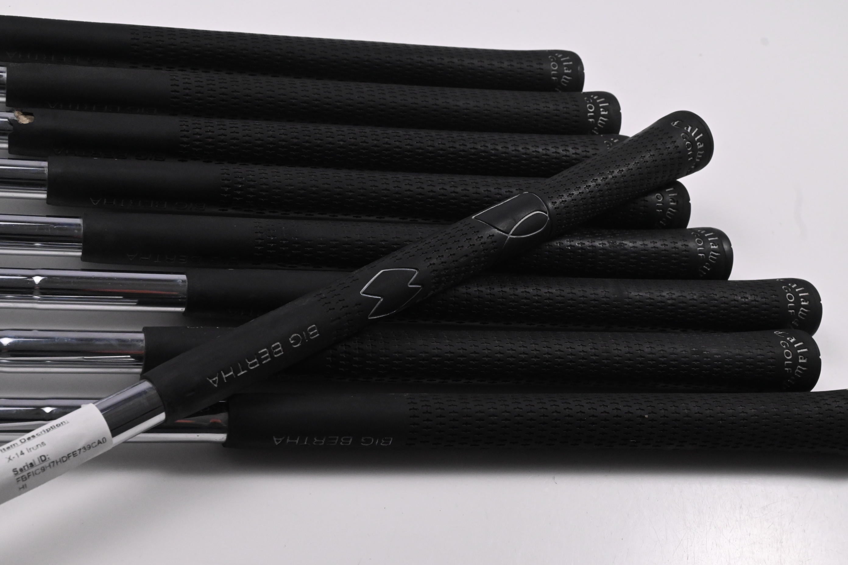 Callaway X-14 Irons / 3-PW+SW / Uniflex Callaway Steelhead Shafts