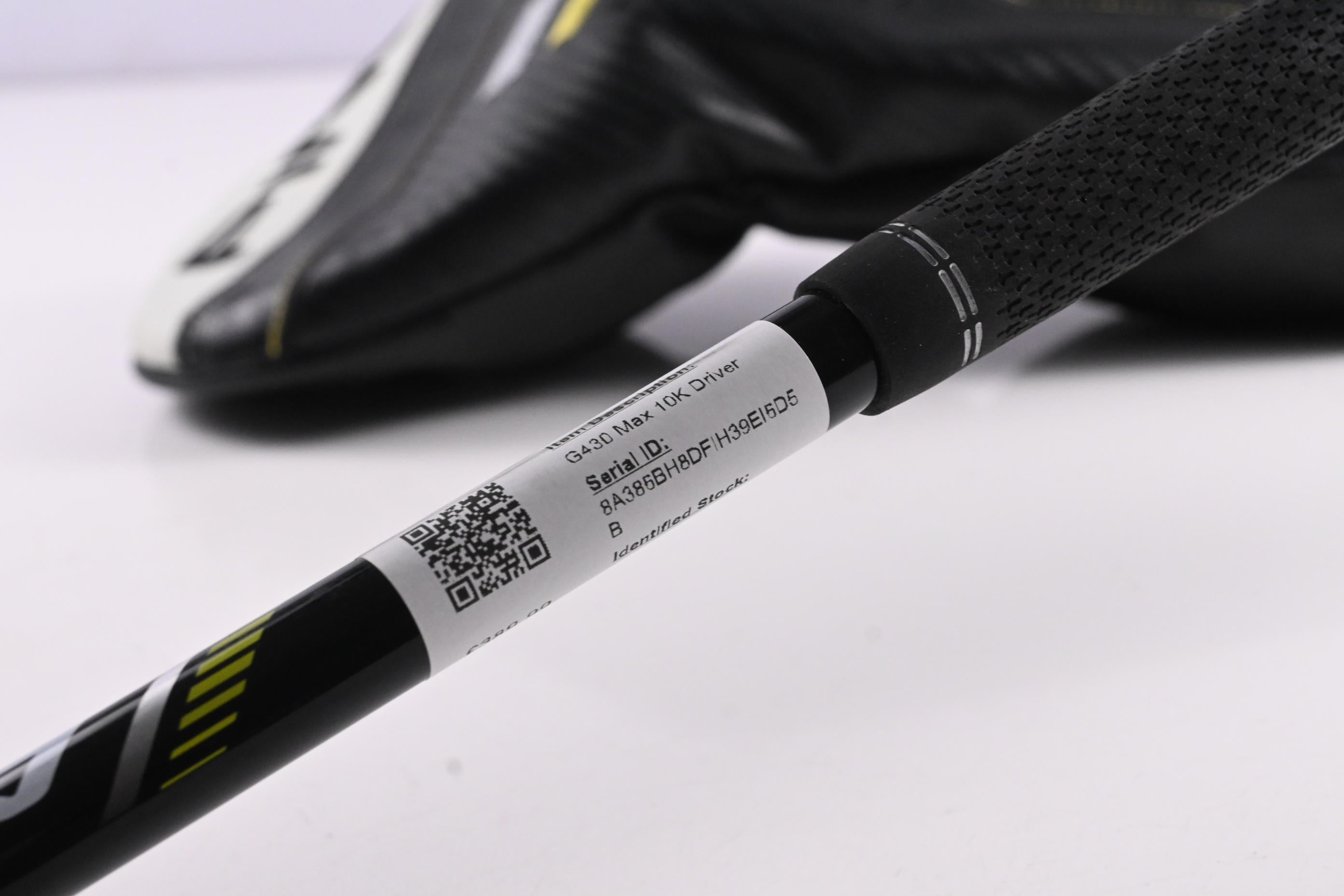 Ping G430 Max 10K Driver / 10.5 Degree / Regular Flex Ping Alta CB Black 55 Shaft