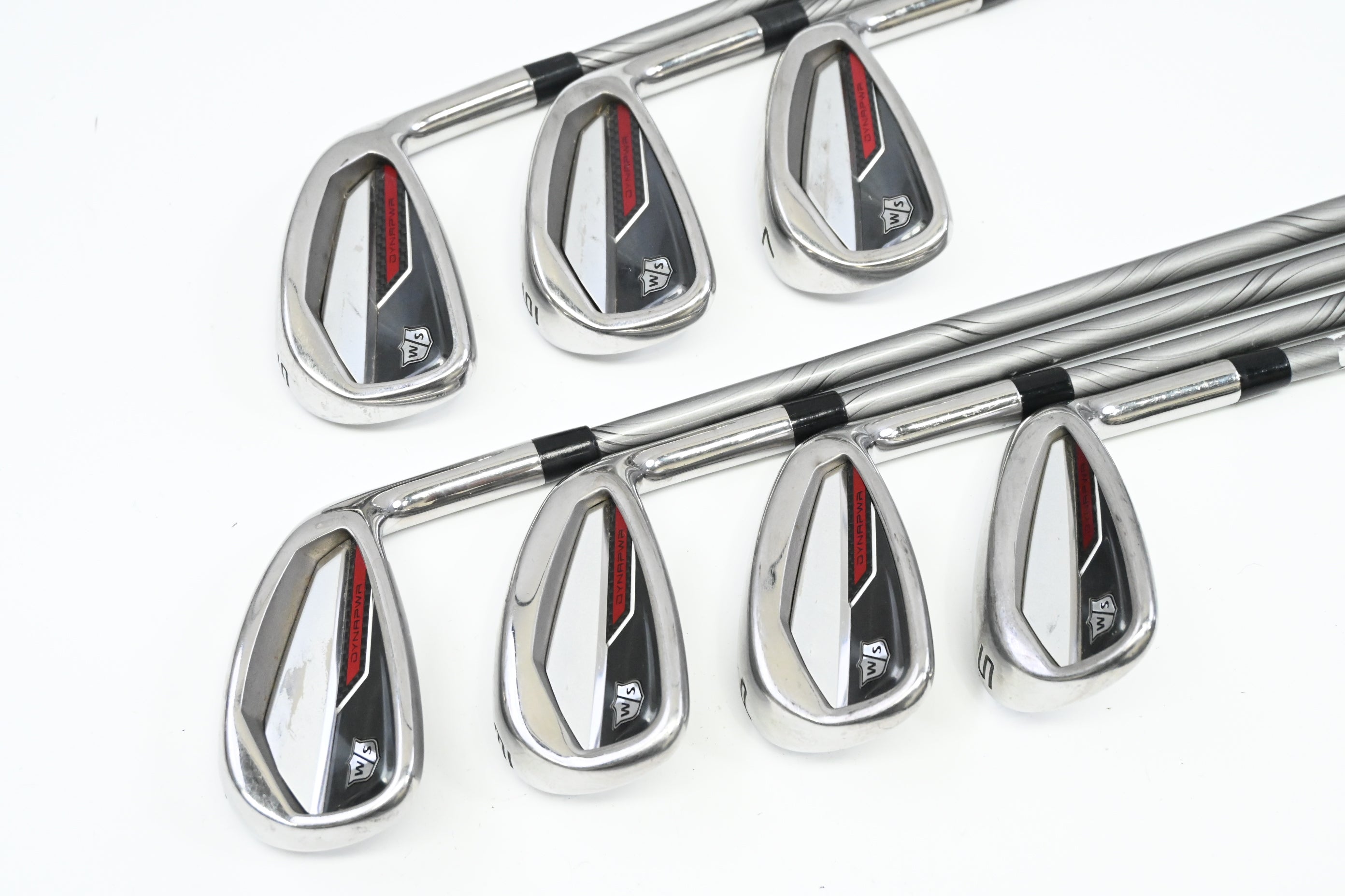 Ladies Wilson DYNAPWR Irons / 5-PW+SW / Ladies Flex Project X Evenflow 50