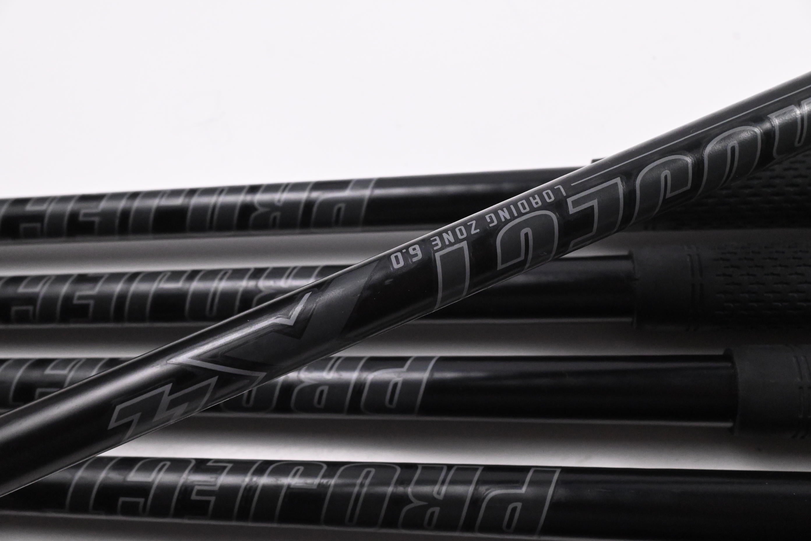 Titleist T100 Ltd Edition Black Irons / 4-9i / Stiff Flex Project X LZ Shafts
