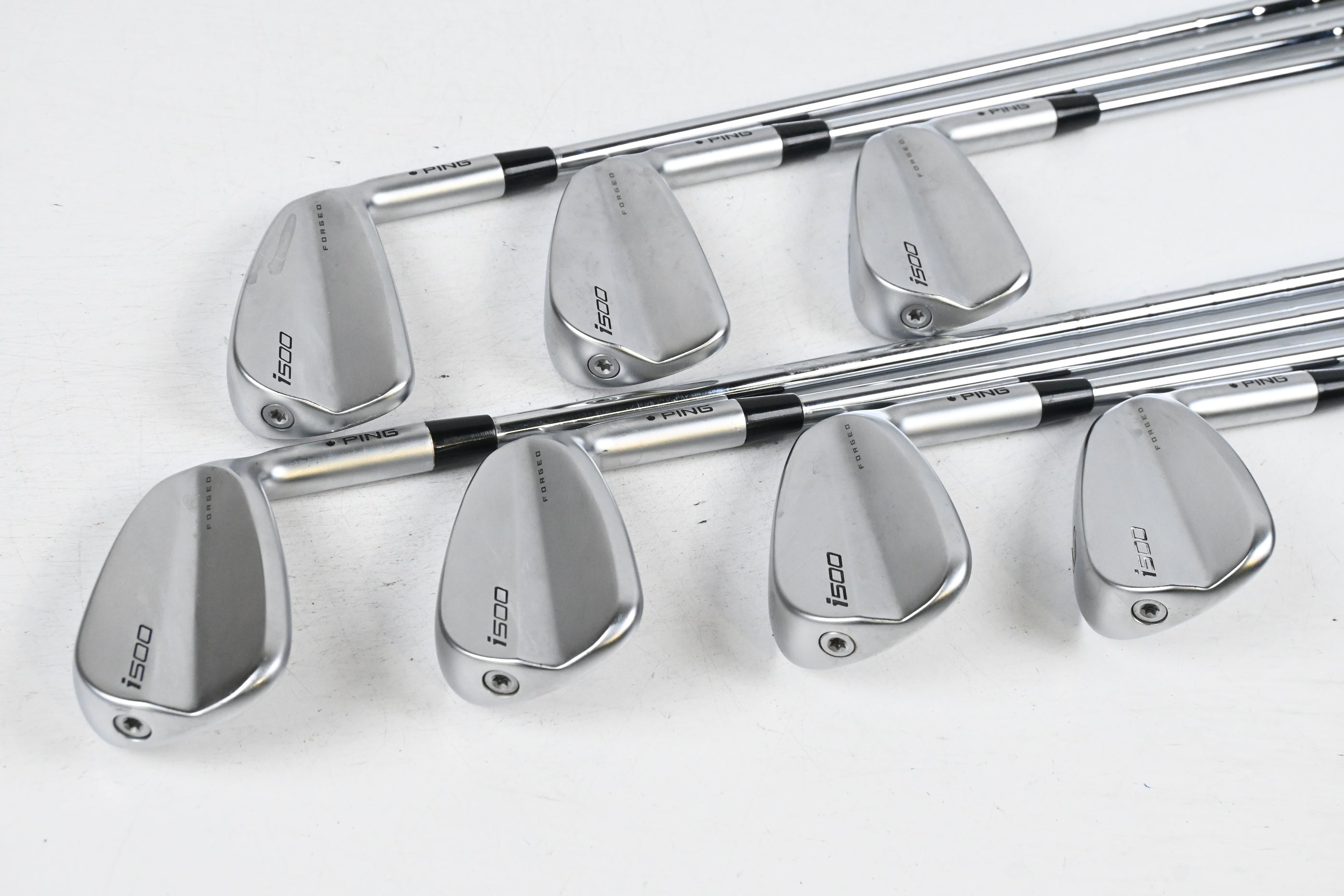 Ping i500 Irons / 5-PW+GW / Black Dot / Stiff Flex Elevate 95 Shafts