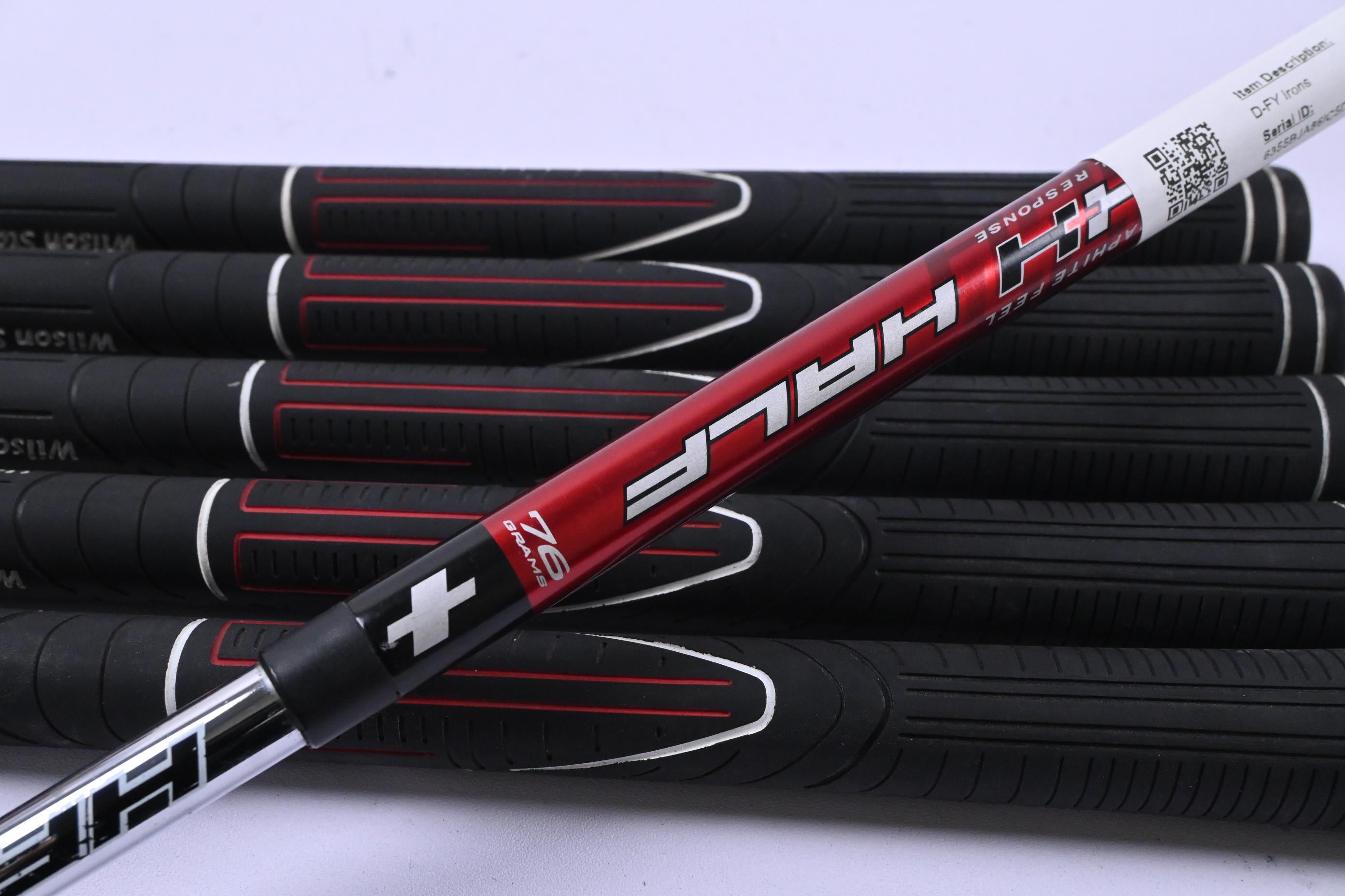 Wilson D-FY Irons / 5-PW / Uniflex Wilson Half + Half 76 Shafts