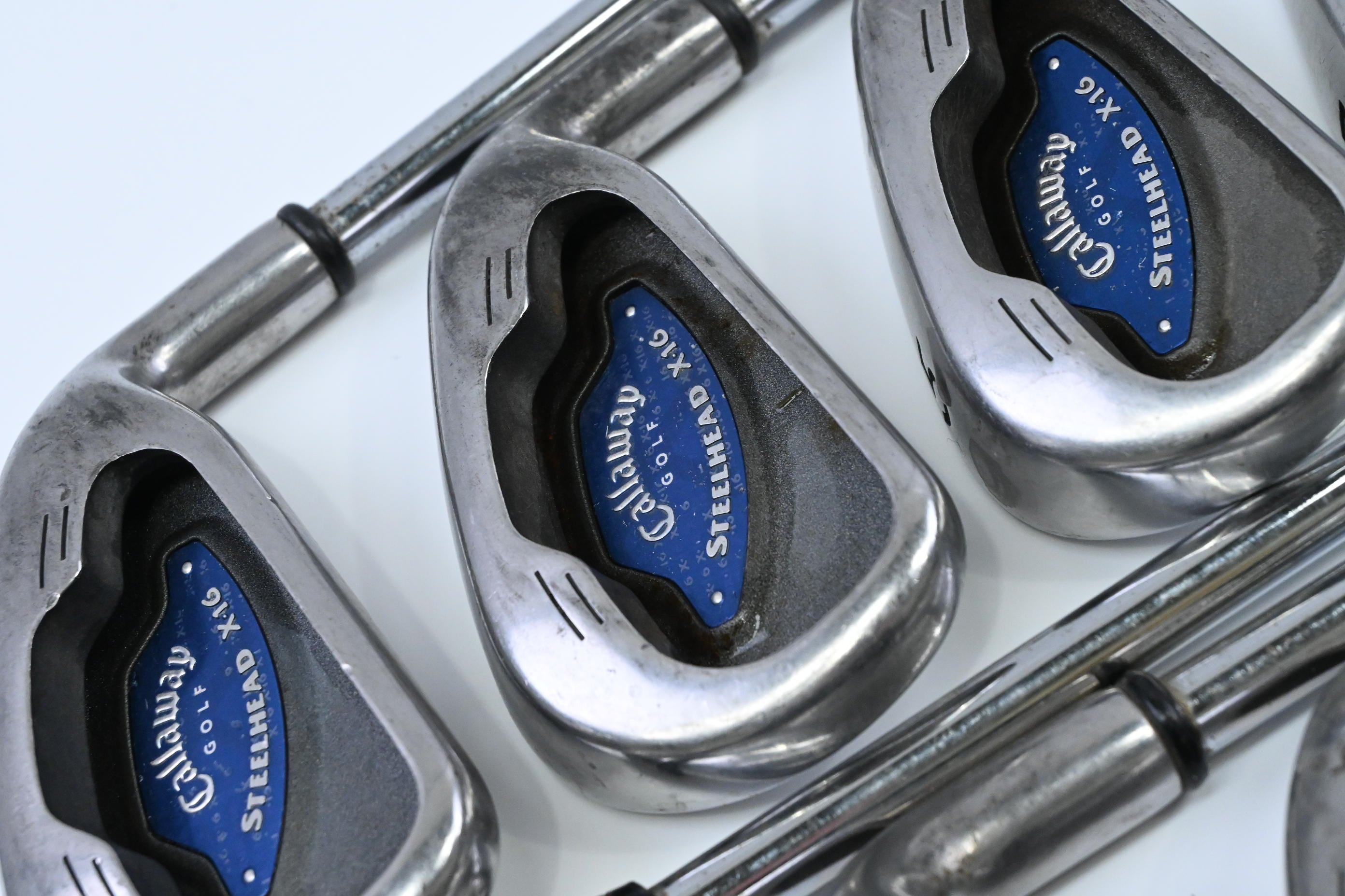 Callaway X-16 Irons / 3-PW+SW / Missing #6 Iron / Uniflex Callaway X16 Shafts