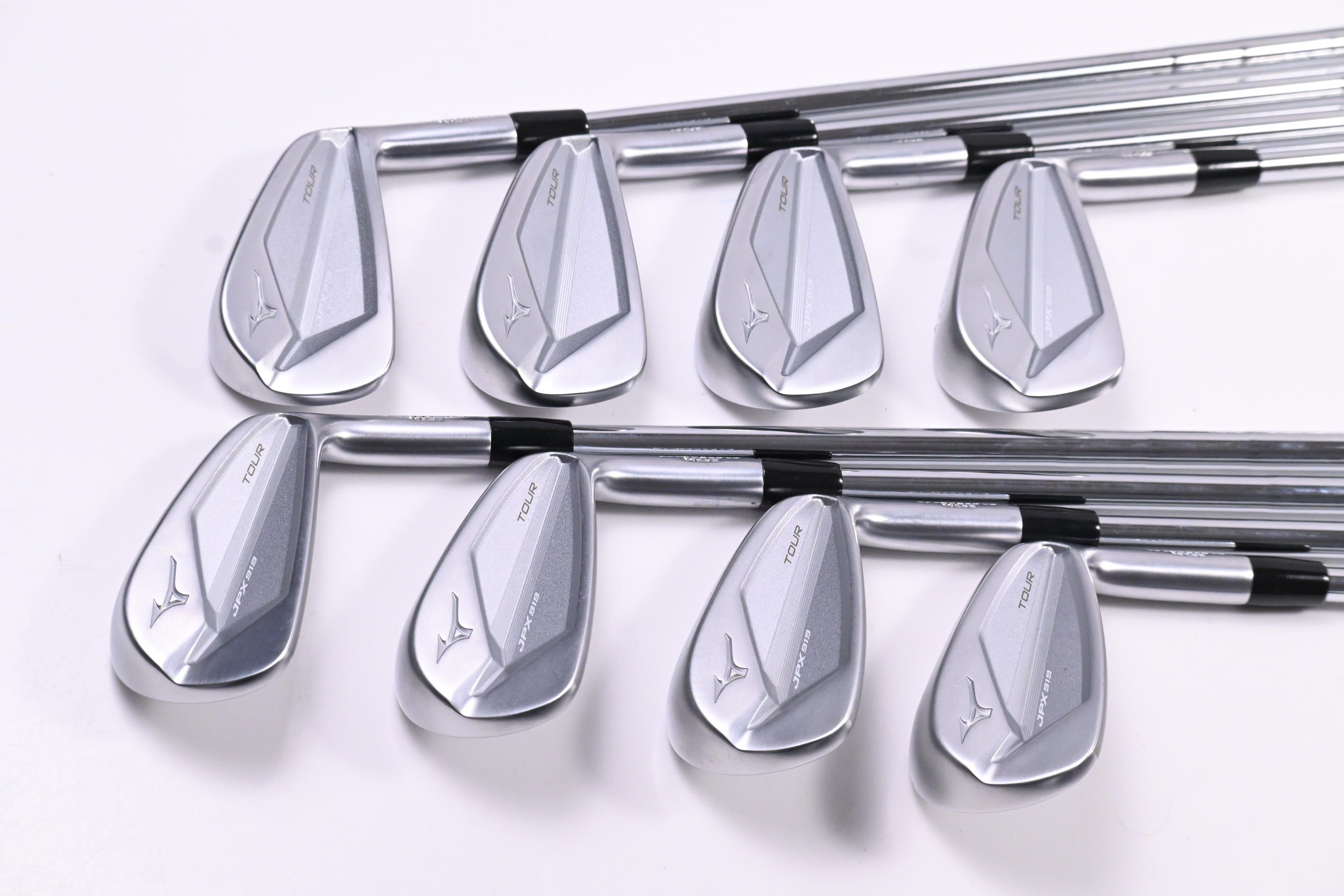 Mizuno JPX 919 Tour Irons / 3-PW / Stiff Flex KBS Tour Shafts