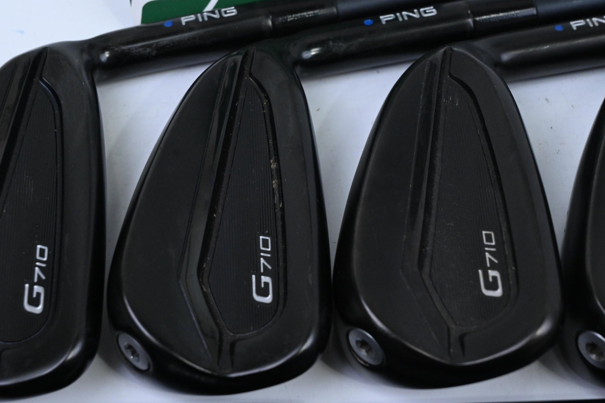 Ping G710 Irons 4-PW+UW Blue Dot Regular Flex Ping Alta CB
