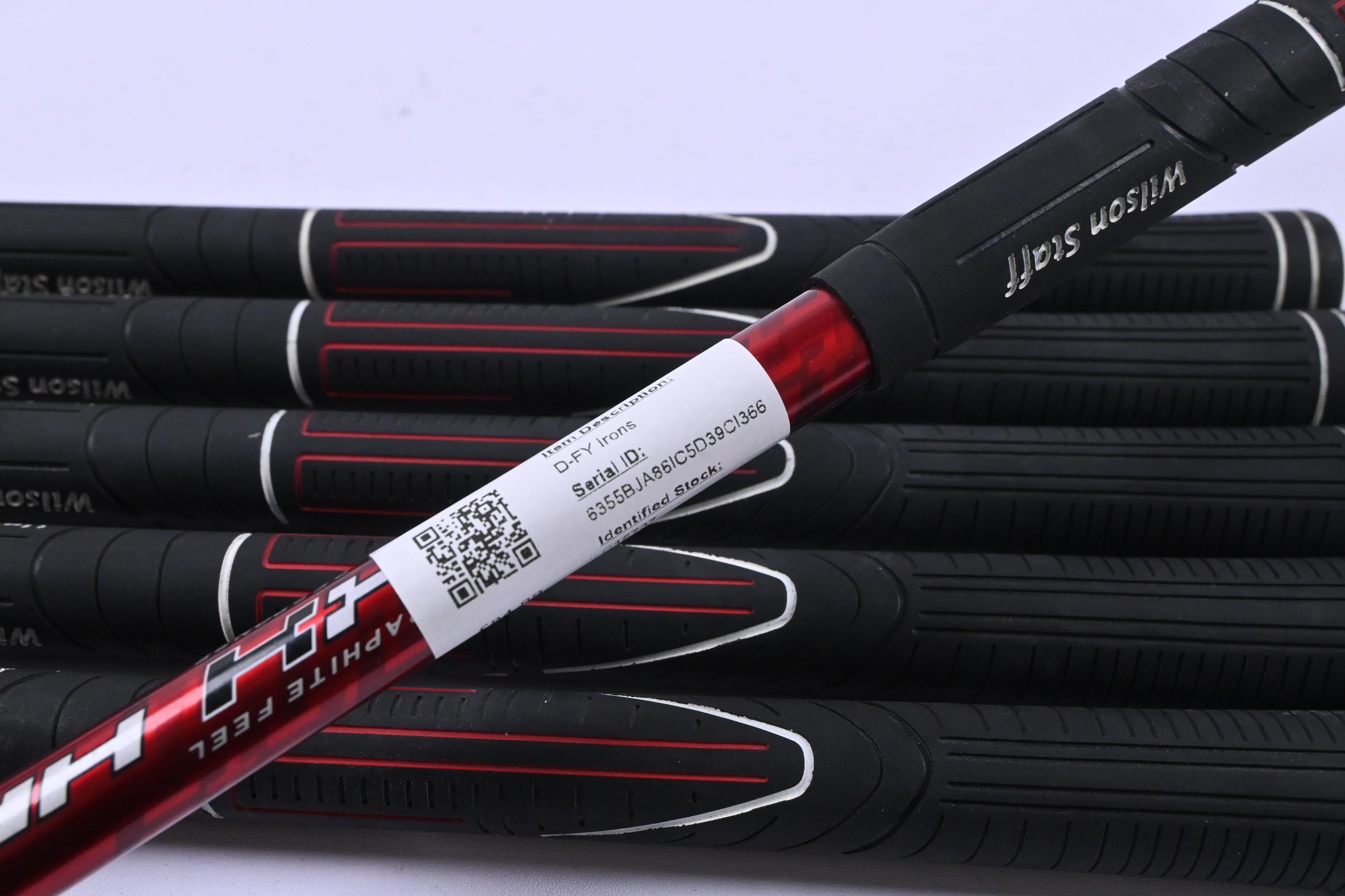 Wilson D-FY Irons / 5-PW / Uniflex Wilson Half + Half 76 Shafts