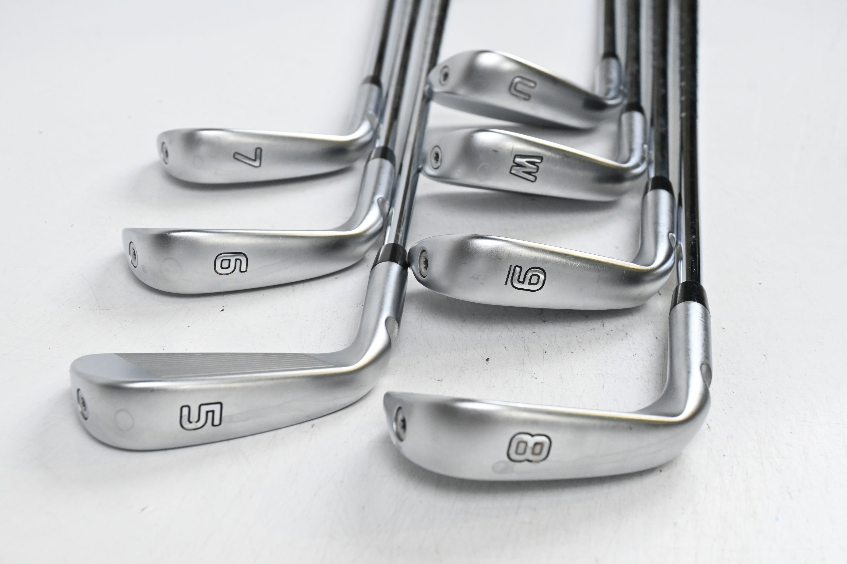 Ping i500 Irons / 5-PW+GW / Black Dot / Stiff Flex Elevate 95 Shafts