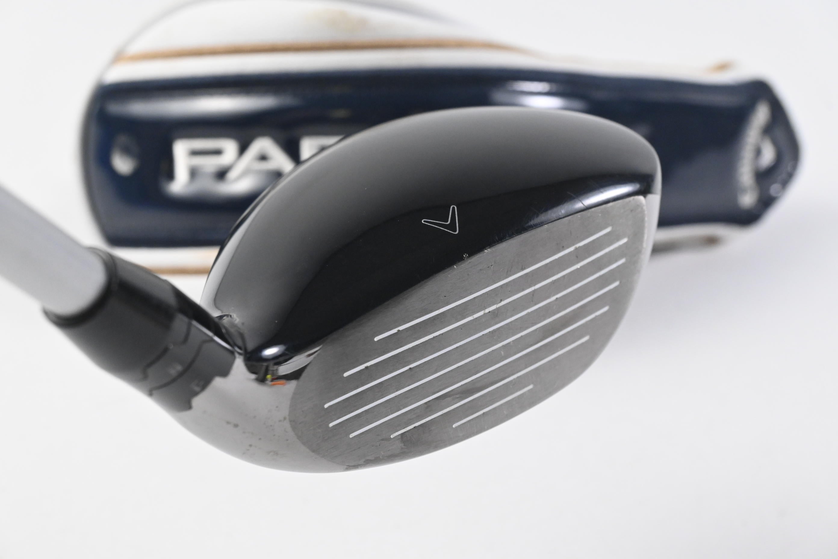 Left Hand Callaway Paradym X #4 Hybrid / 21 Degree / Senior Flex Aldila Ascent