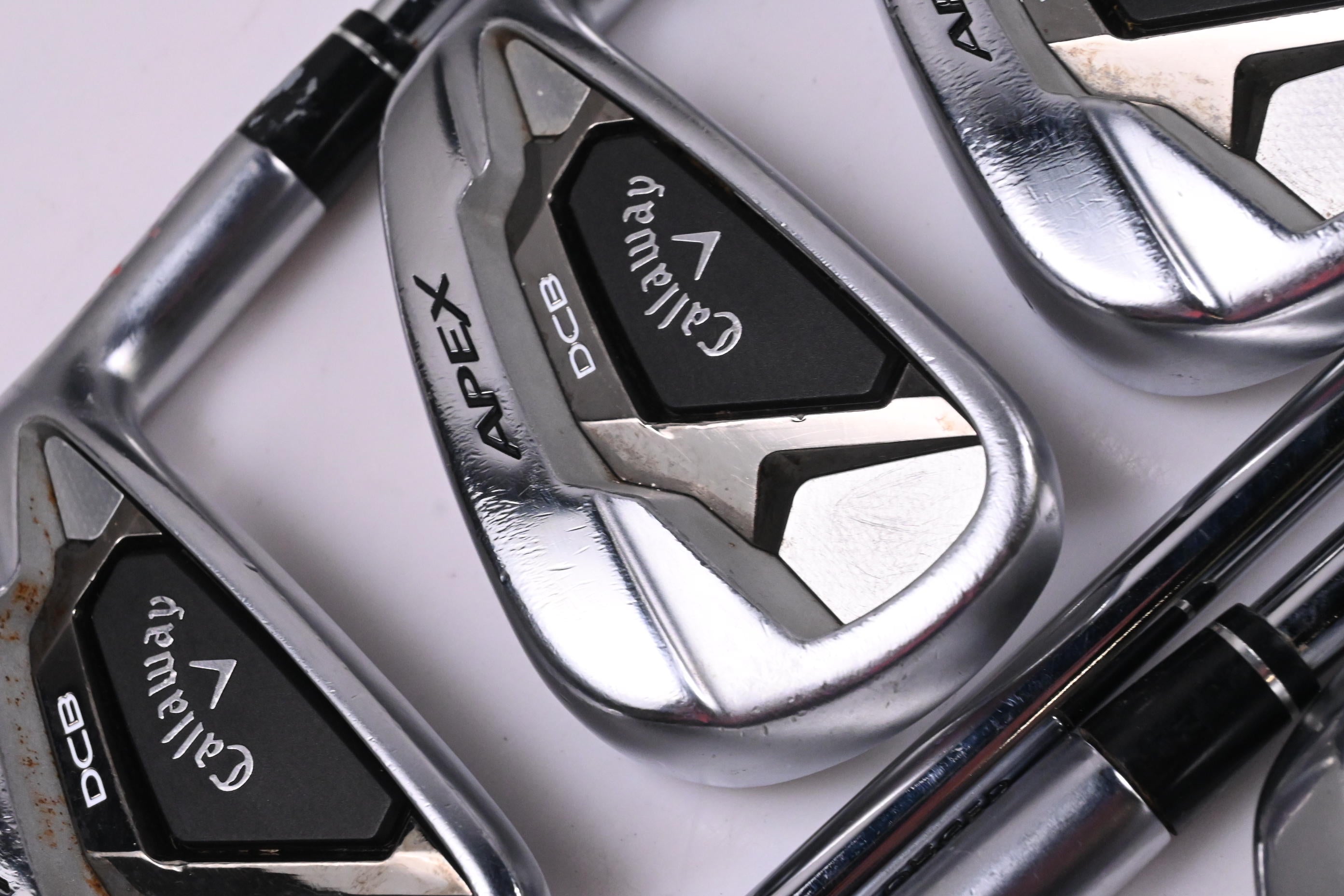 Callaway Apex DCB Irons / 4-PW / Regular Flex Elevate MPH 85 Shafts