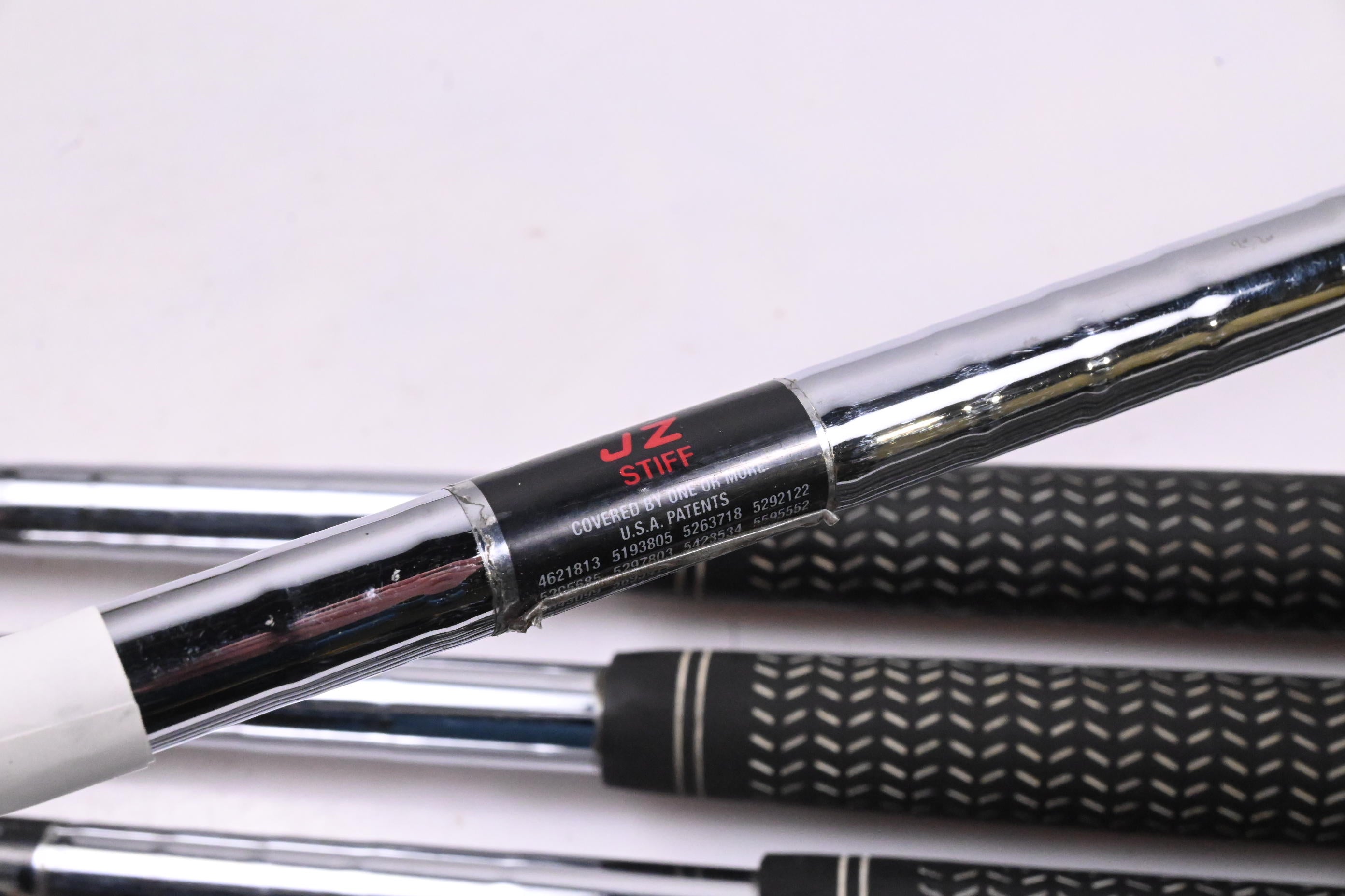 Ping i3 O-Size Irons / 3-PW / Black Dot / Stiff Flex Ping JZ Shafts