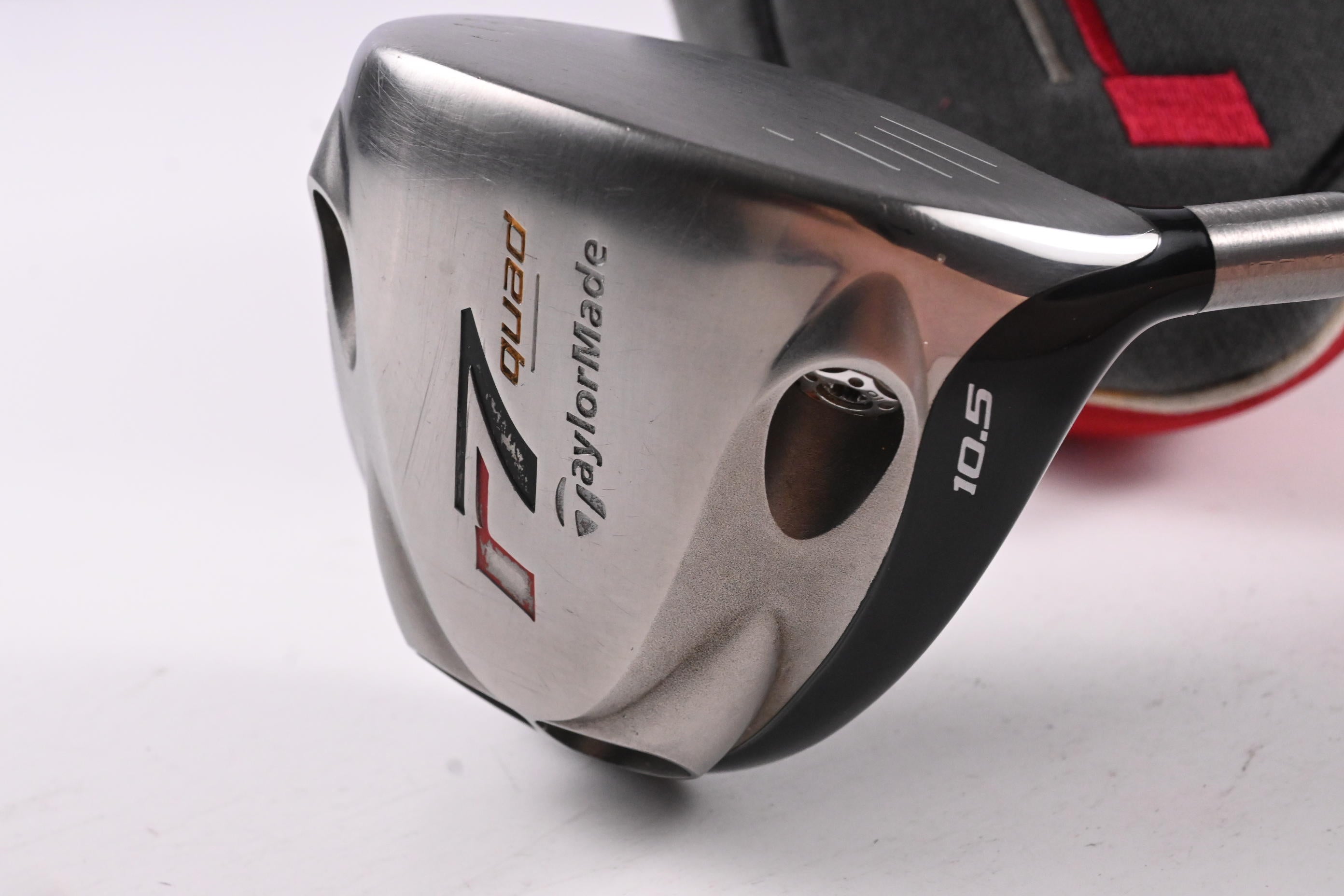 Taylormade R7 Quad Driver / 10.5 Degree / Stiff Flex Taylormade MAS2 65 Shaft