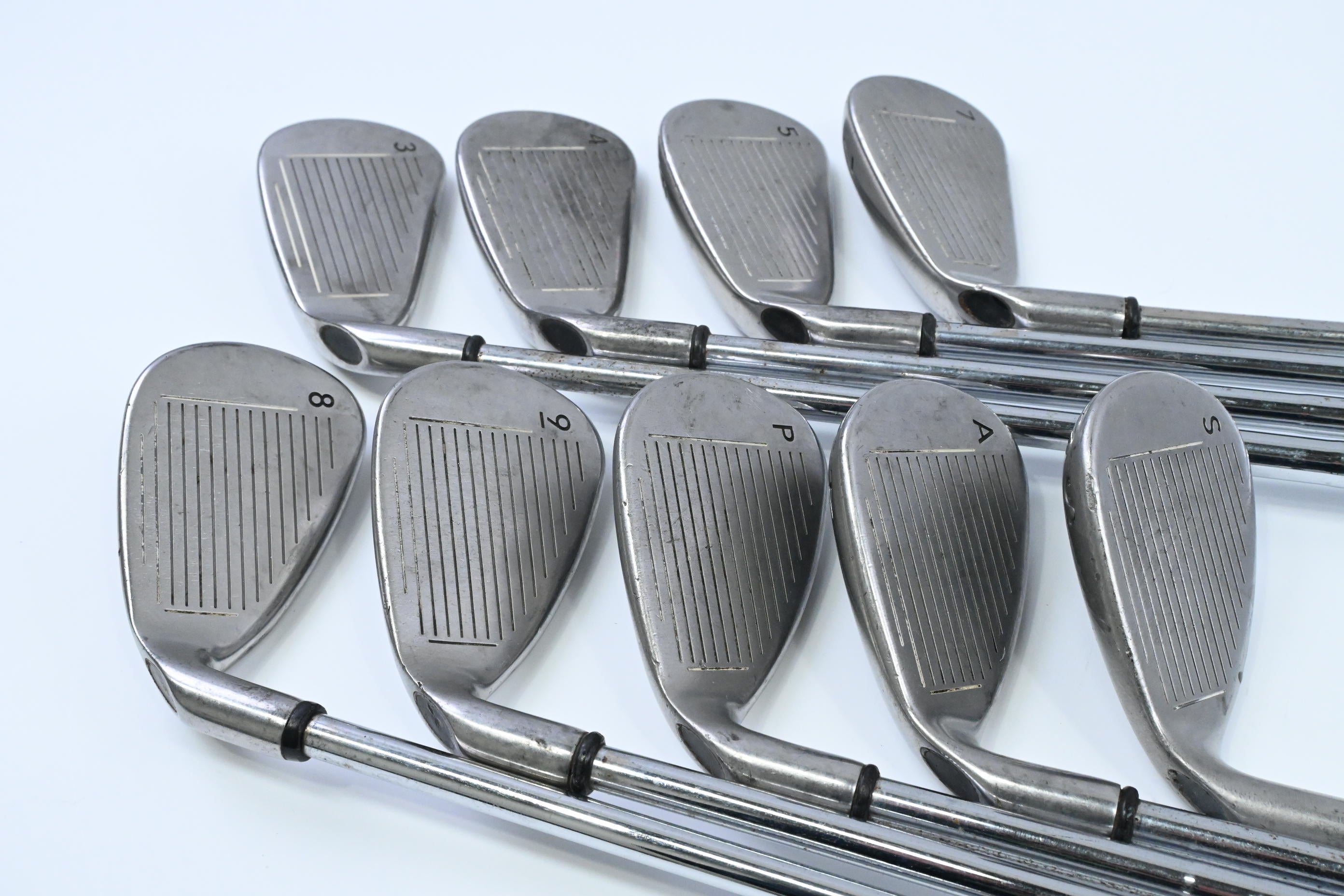 Callaway X-16 Irons / 3-PW+SW / Missing #6 Iron / Uniflex Callaway X16 Shafts