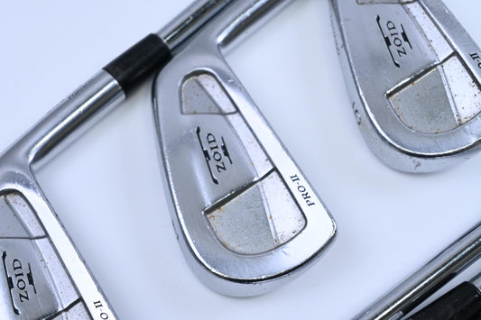 Mizuno T-Zoid Pro II Irons / 3-9 / Regular Flex Dynalite 105 Shafts
