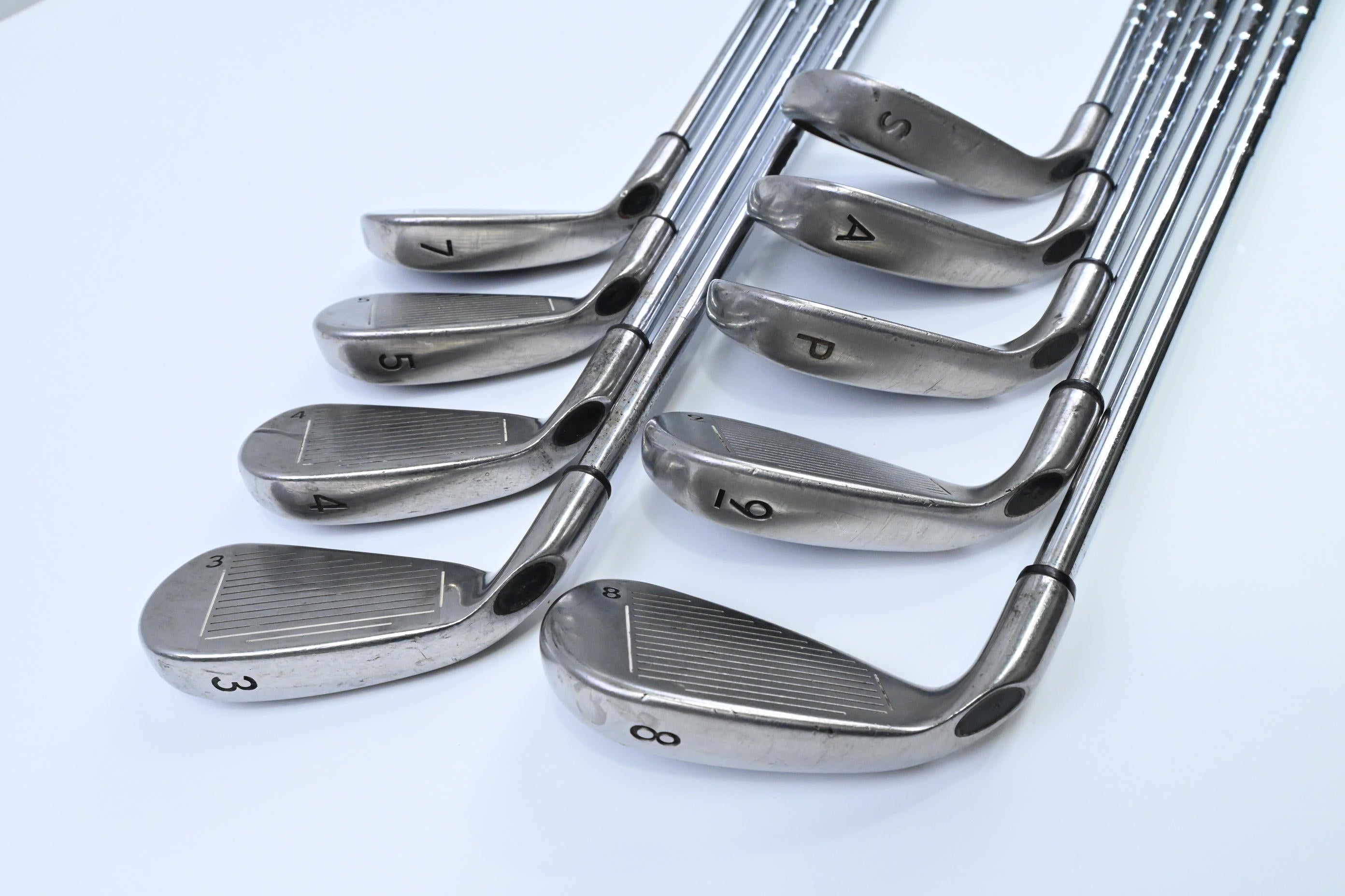 Callaway X-16 Irons / 3-PW+SW / Missing #6 Iron / Uniflex Callaway X16 Shafts
