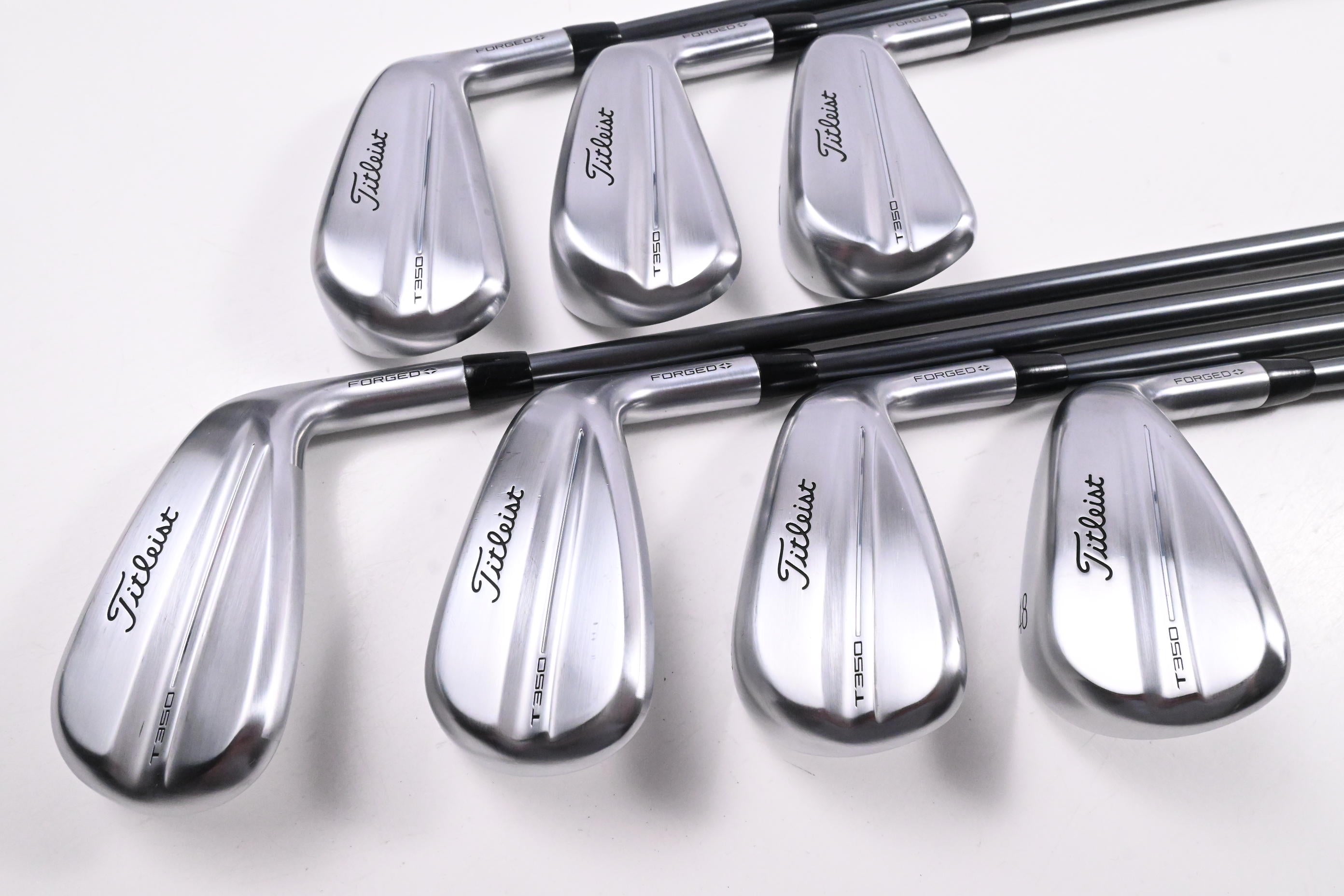 Titleist T350 2025 Irons / 5-PW+48° / Regular Flex MMT Speedmesh 65 Shafts