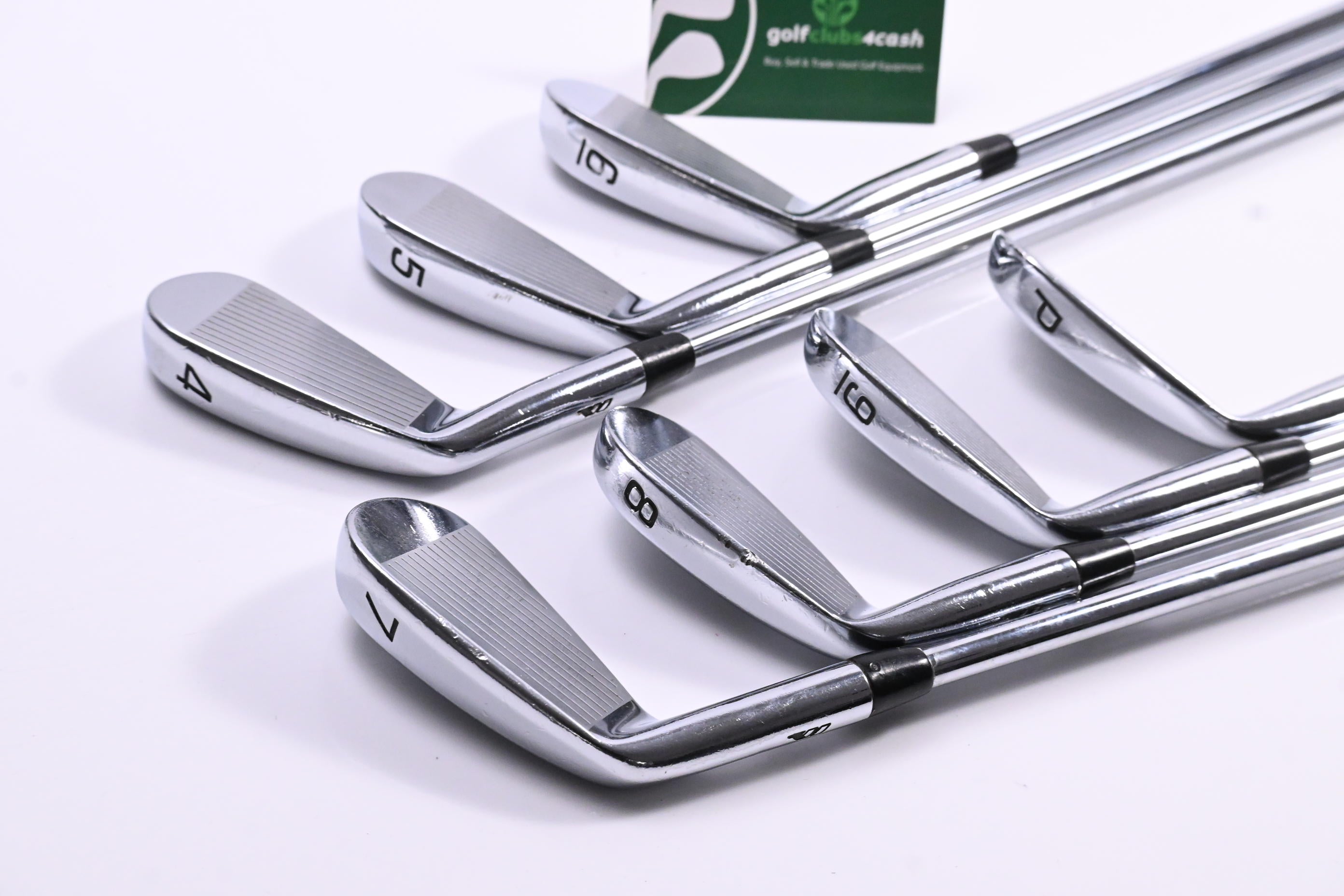 Wishon 575 MMC Forged Irons / 4-PW / X-Flex Project X Steel Shafts