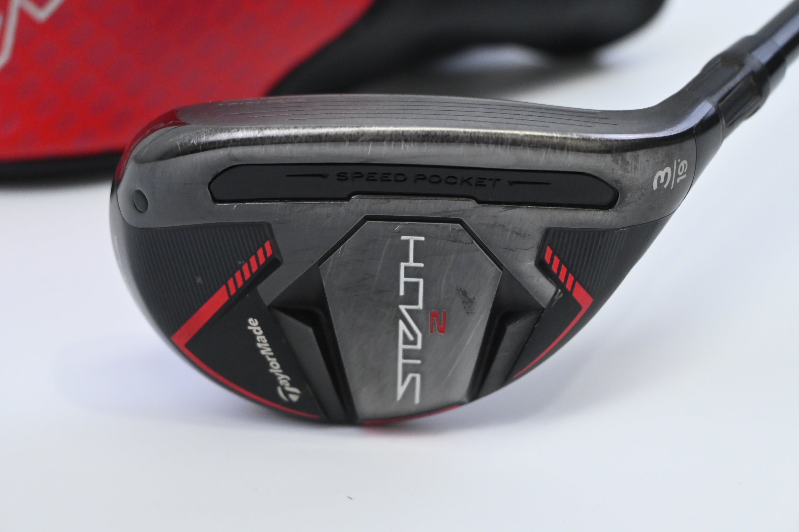 Taylormade Stealth 2 #3 Hybrid / 19 Degree / Stiff Flex Fujikura Ventus TR Red 70
