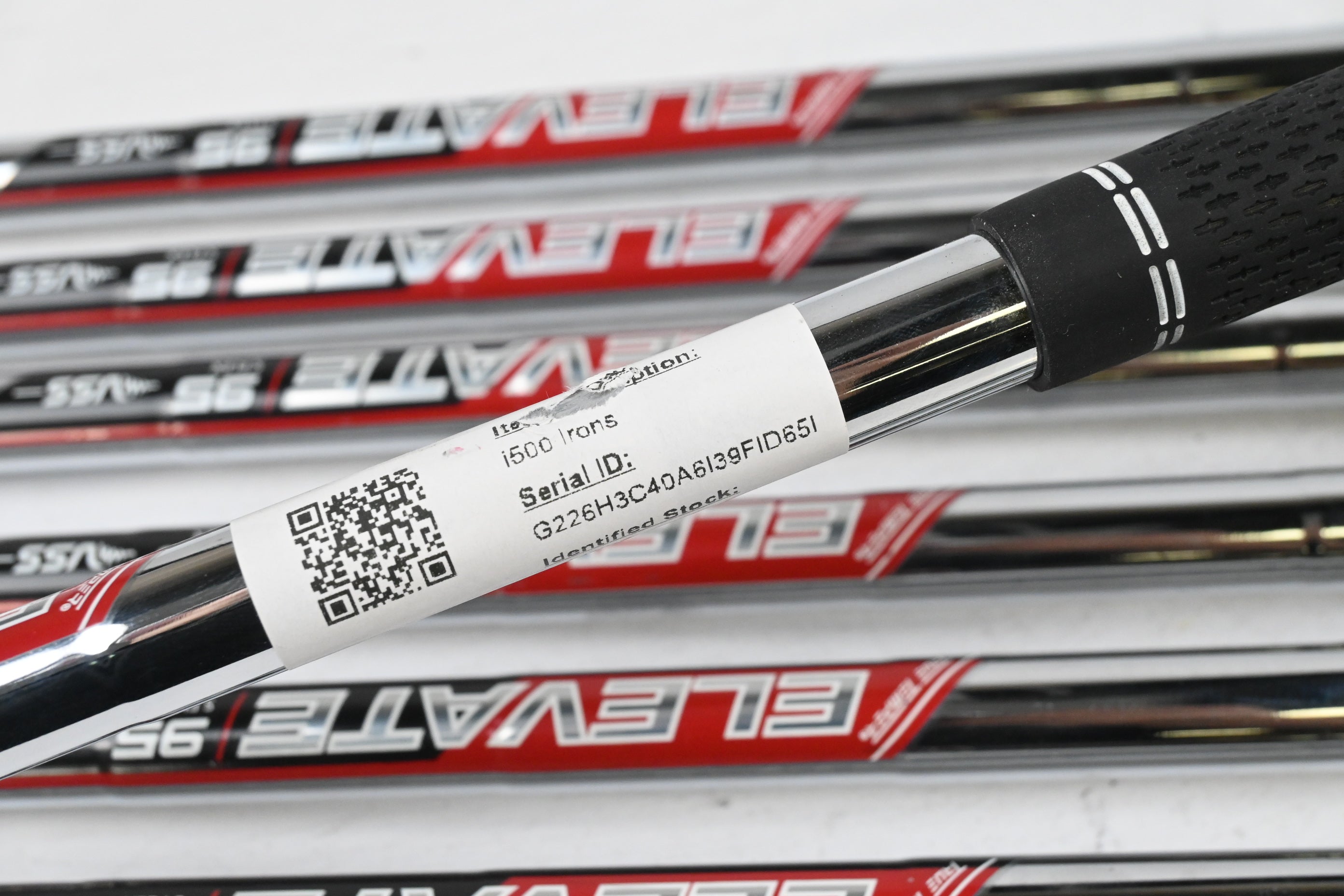 Ping i500 Irons / 5-PW+GW / Black Dot / Stiff Flex Elevate 95 Shafts
